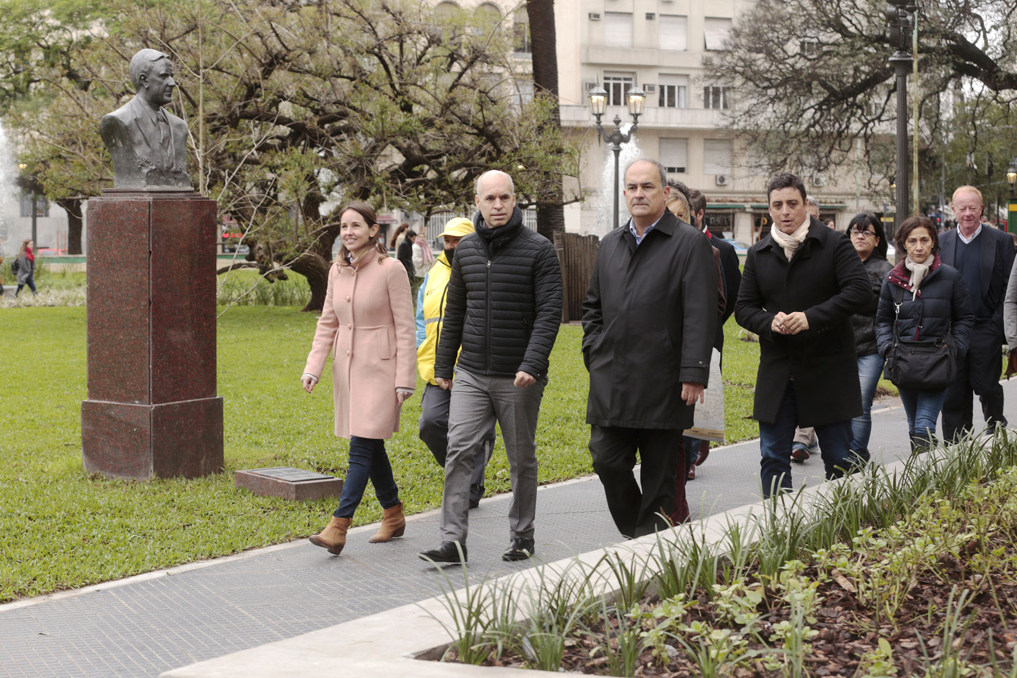 Rodríguez Larreta, al inaugurar Tribunales peatonal: “Seguimos sumando espacios verdes”