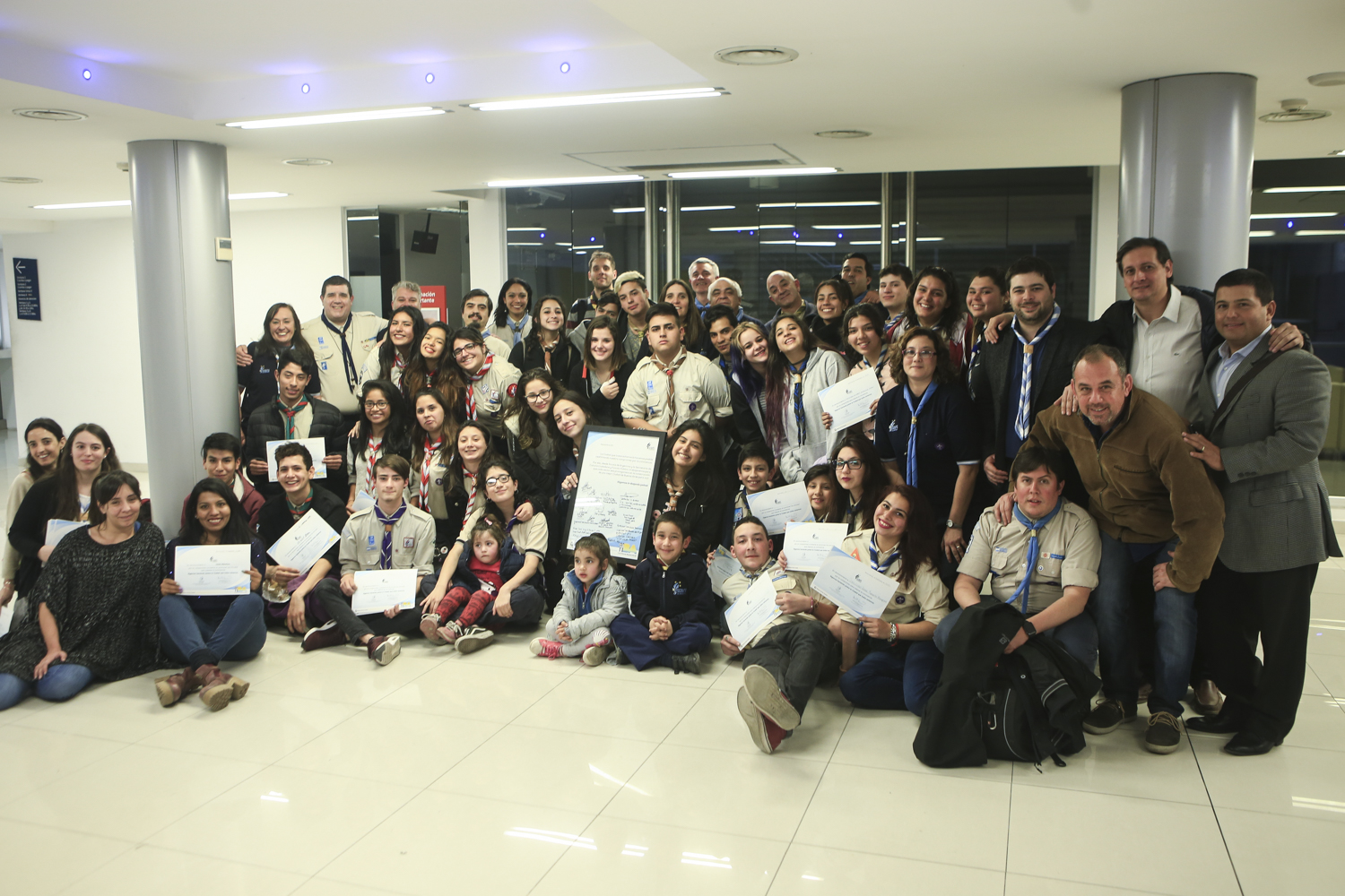 Festejos por el Día del Scout