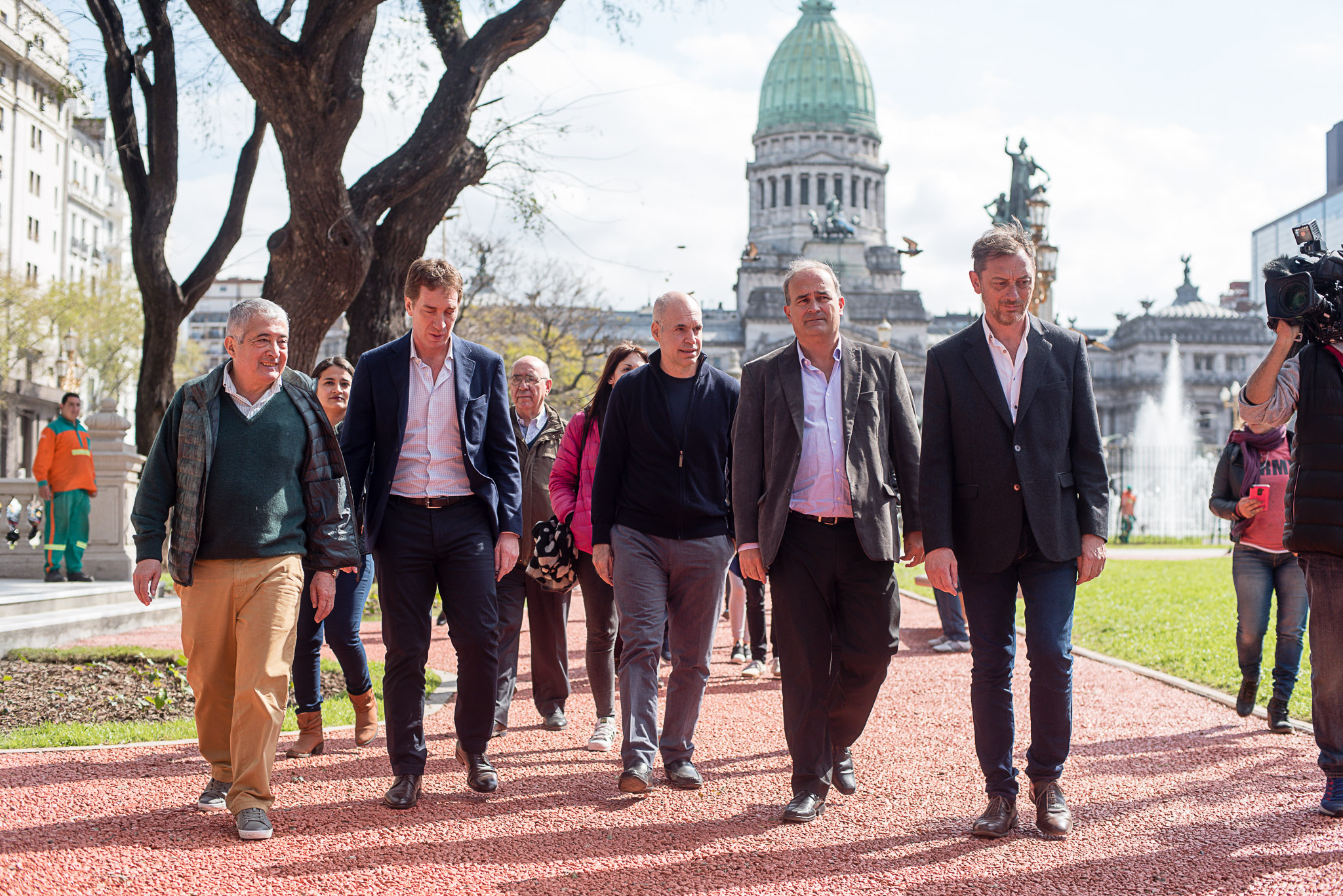 El Jefe de Gobierno reinauguró la histórica Plaza del Congreso