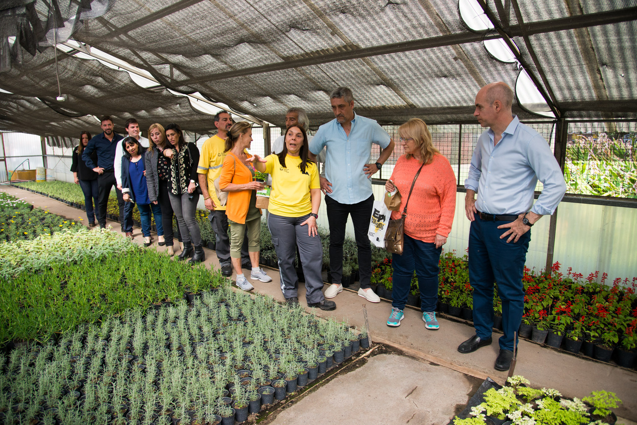Rodríguez Larreta en el Vivero: “De acá salen todas las flores y plantas que embellecen la Ciudad"