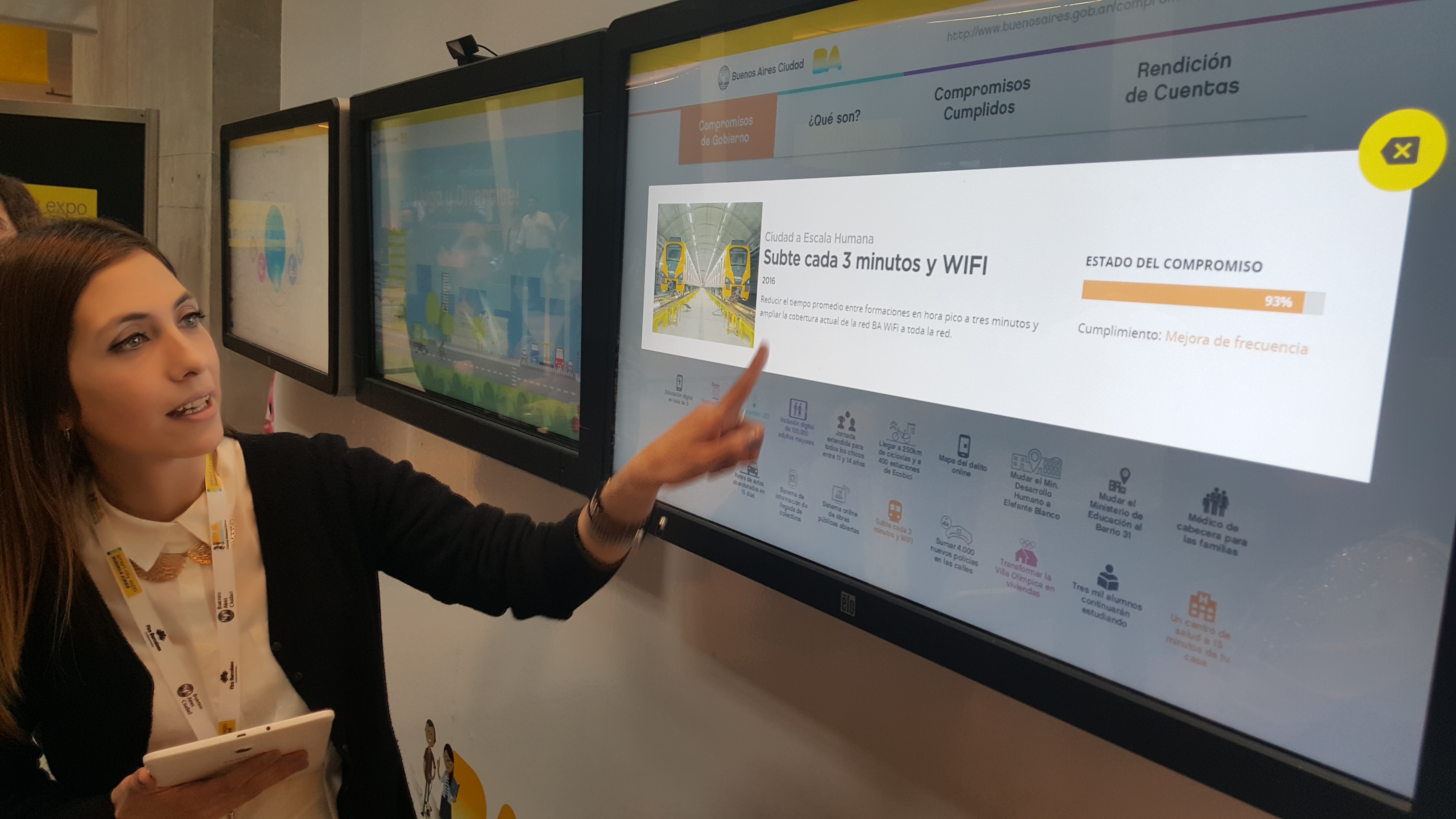 Miles de personas ya visitaron el Ecosistema de Gobierno Abierto de la Ciudad en Smart Cities Expo
