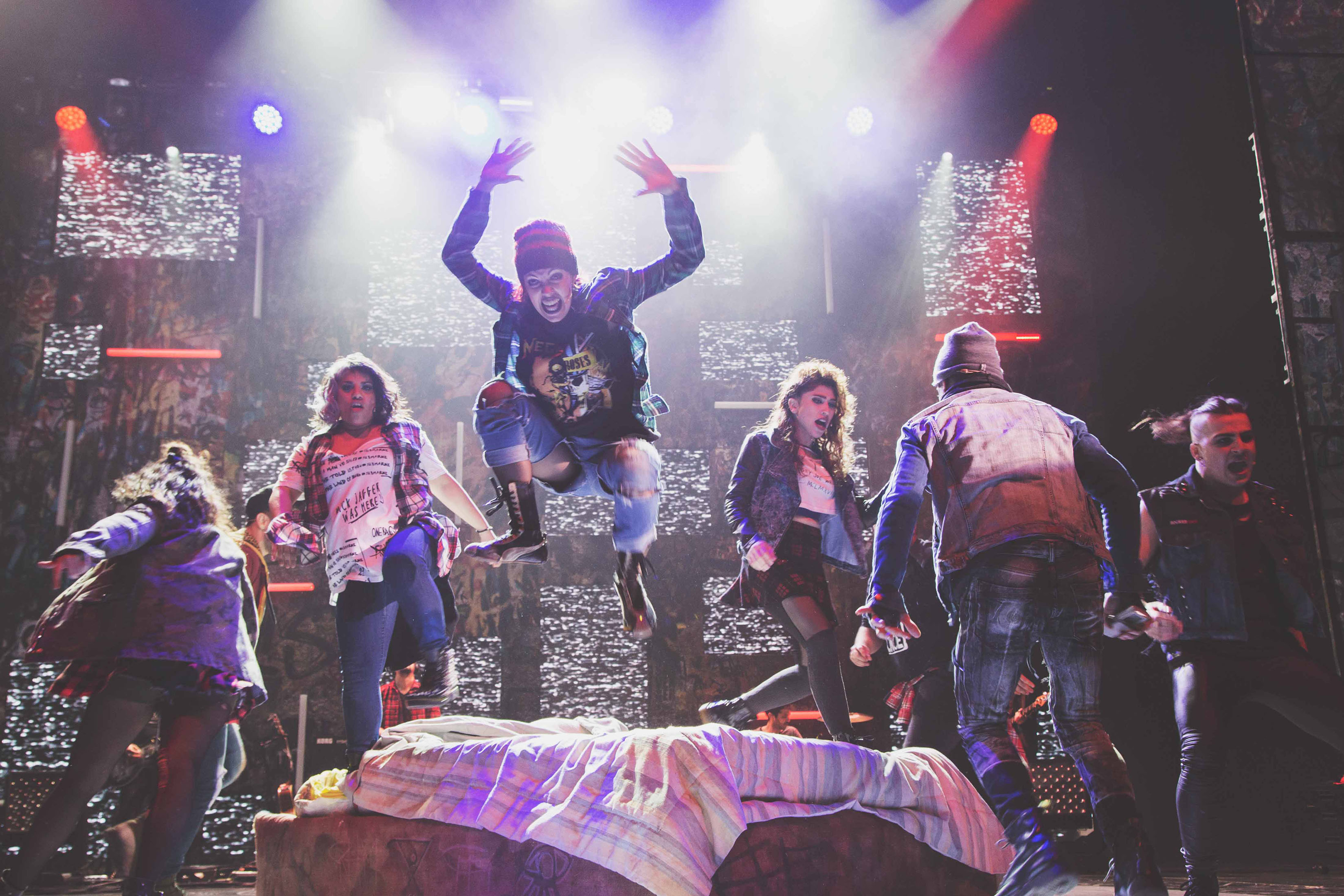 Función gratuita del musical "American Idiot" en el Teatro Colón