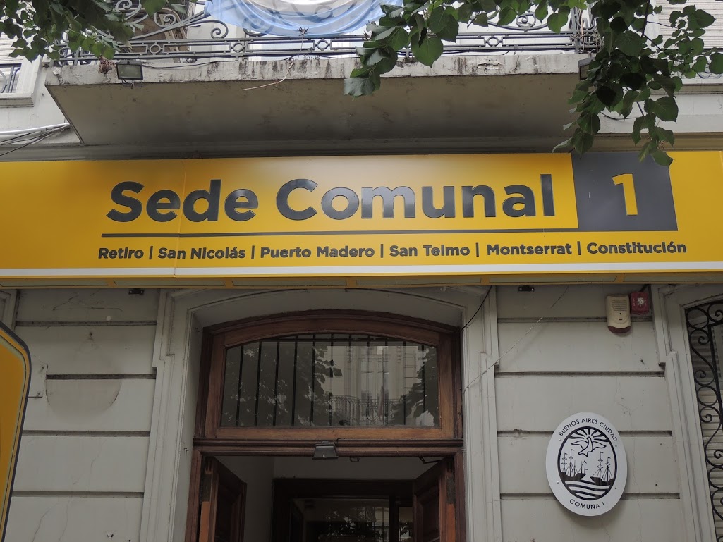 Cierre temporario de la Sede Comunal 1