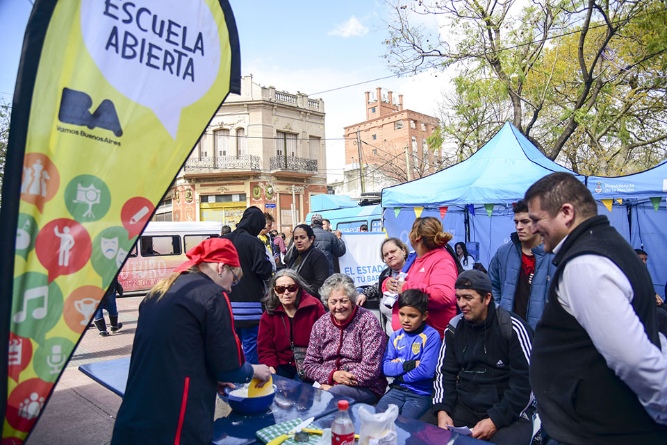 El Gobierno porteño acerca los programas sociales junto a "El Estado en tu Barrio"