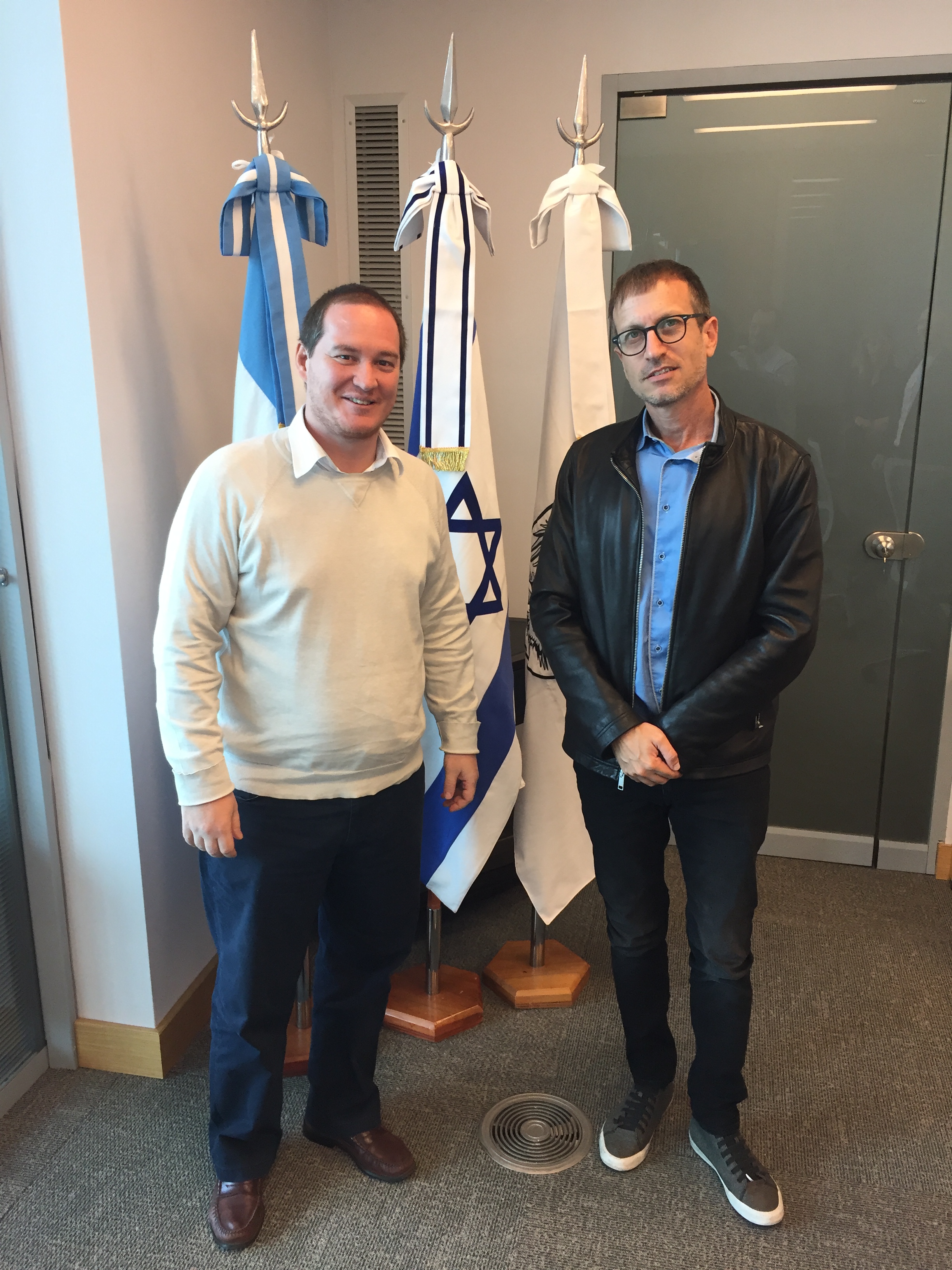 La Ciudad recibió al Director de Comunicación y Media de la Municipalidad de Tel Aviv
