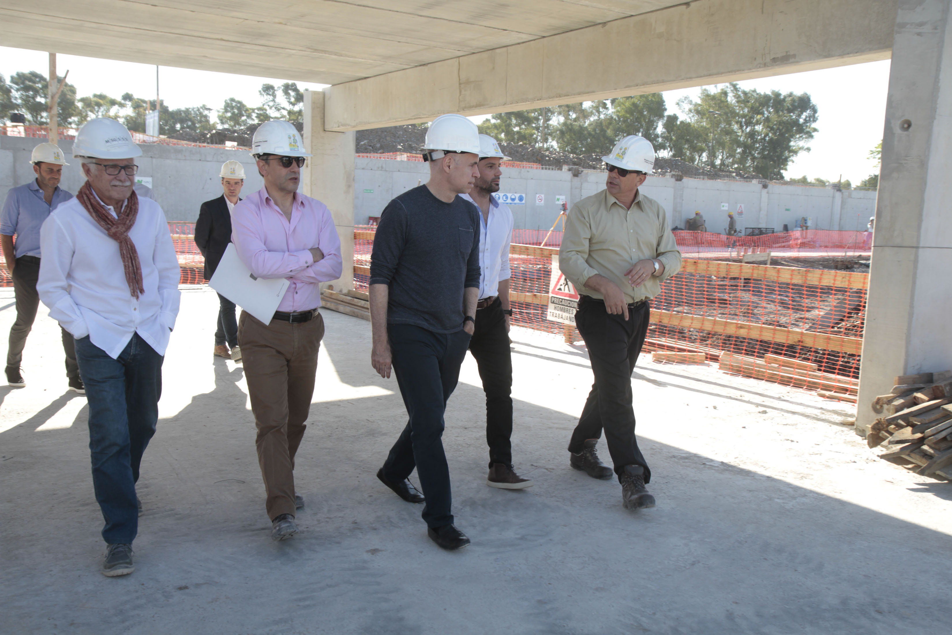 Rodríguez Larreta recorrió las obras del Parque Olímpico