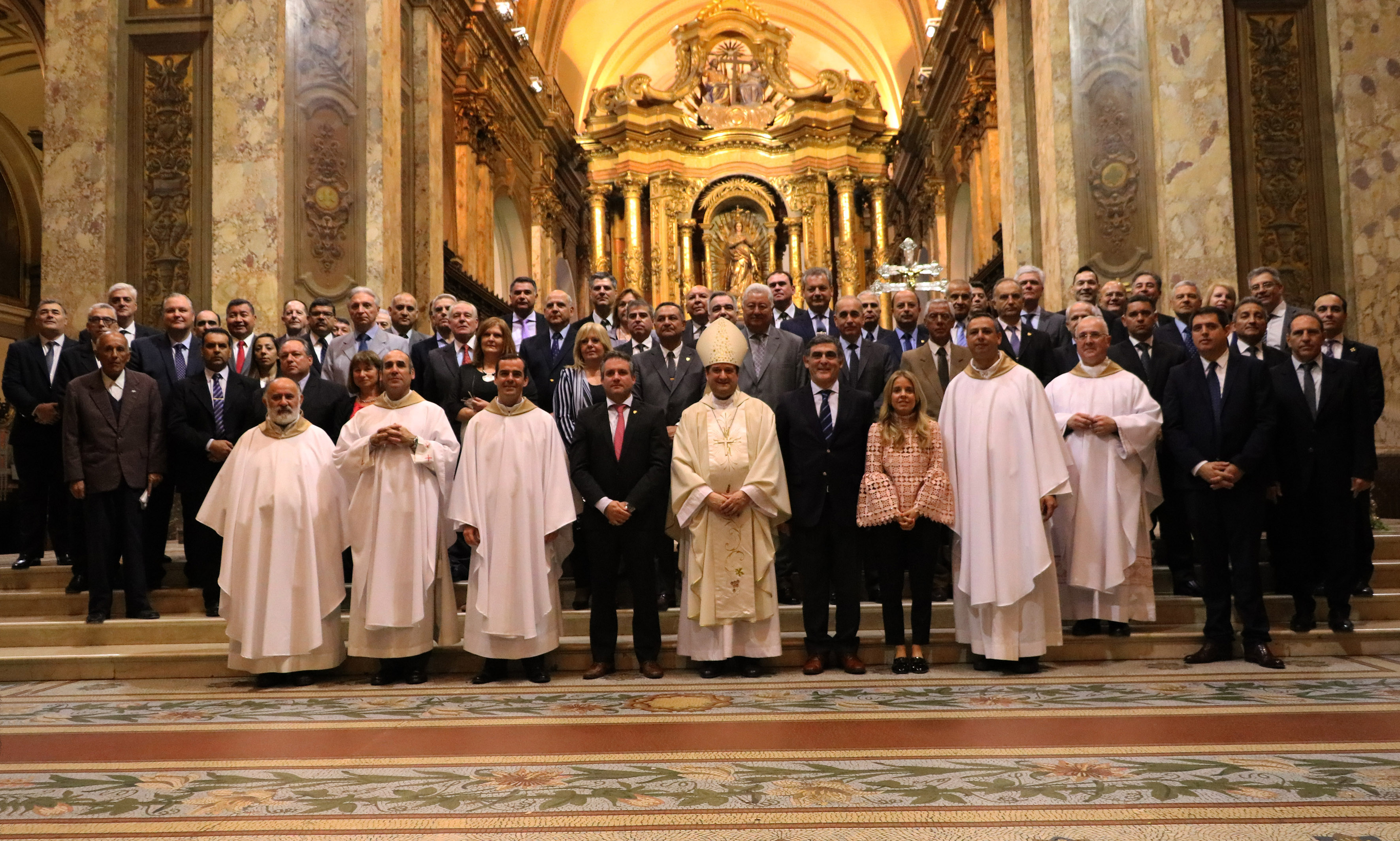 La Policía de la Ciudad homenajeó a Nuestra Señora de los Buenos Aires