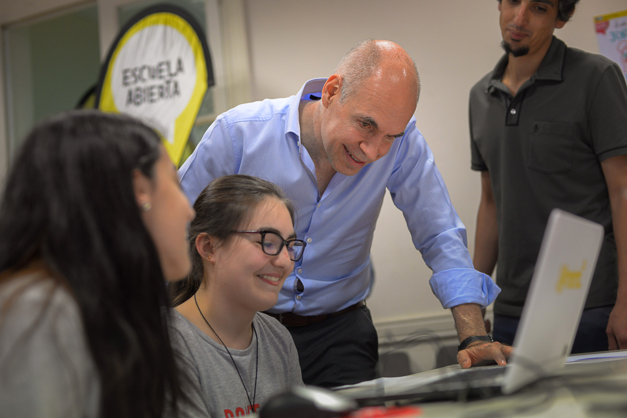 Rodríguez Larreta presentó la modalidad digital de la Jornada Extendida