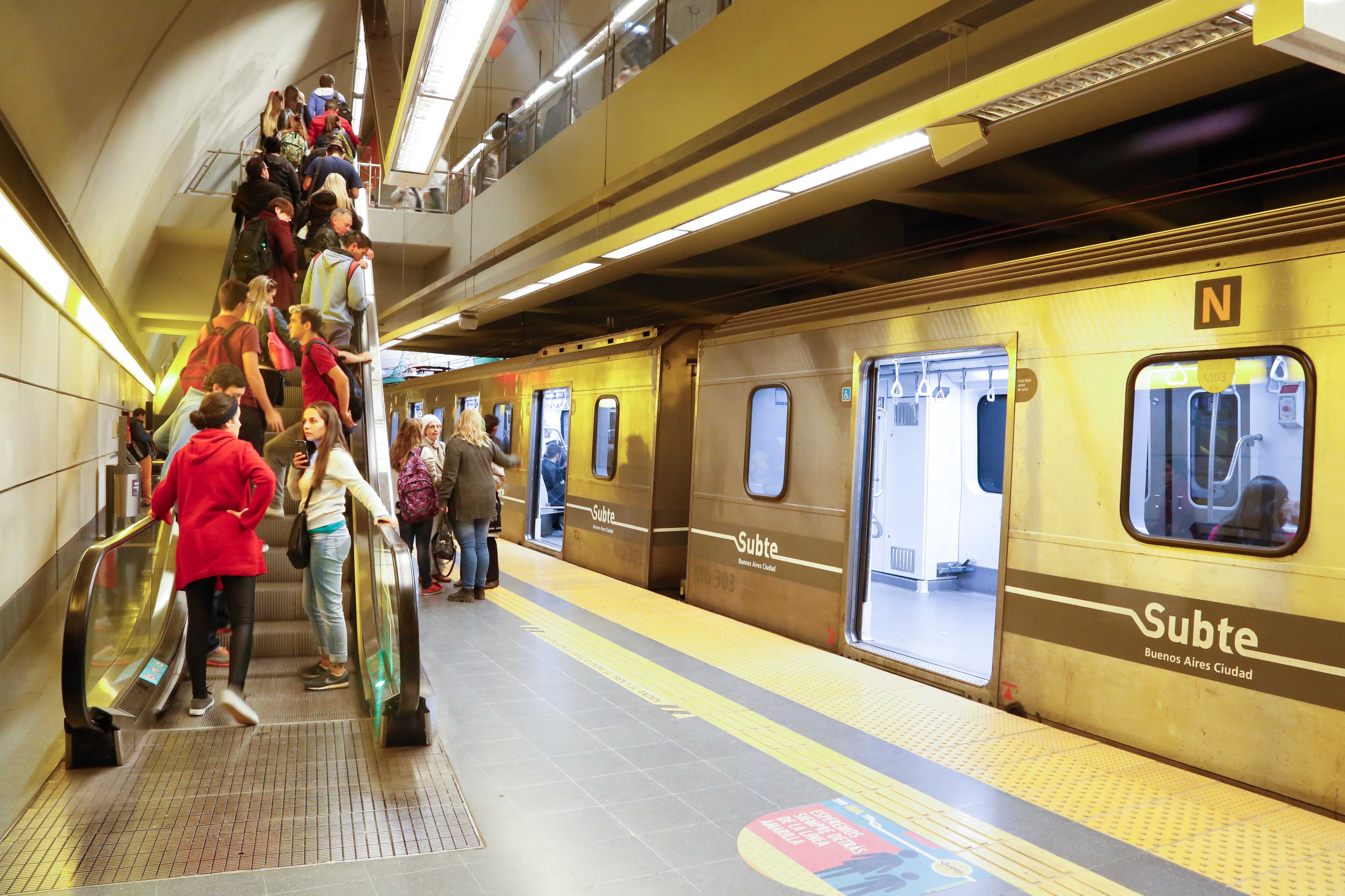 El subte alcanzó un récord histórico de pasajeros