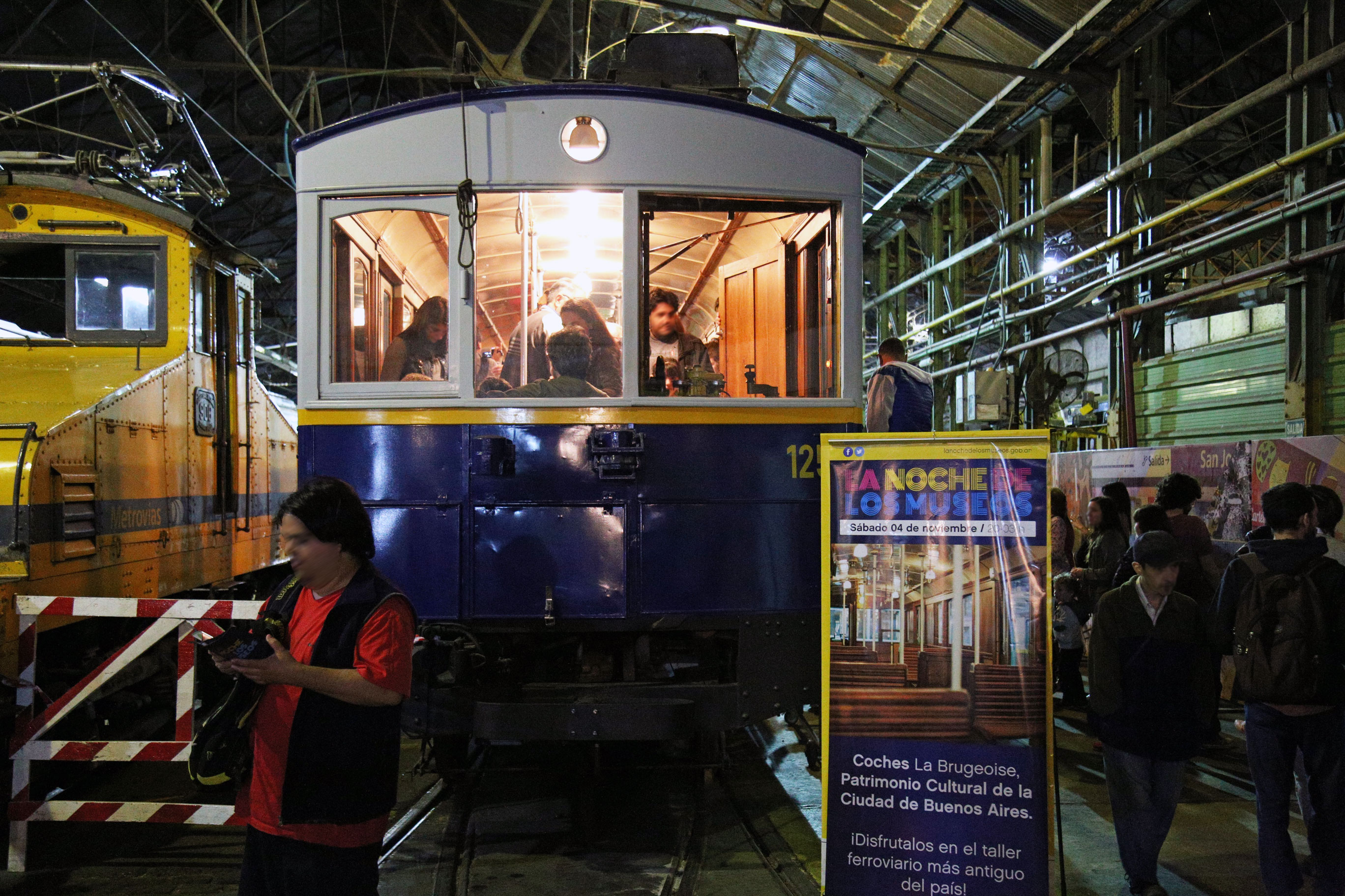 Más de 2000 vecinos visitaron el Taller Polvorín en La Noche de los Museos 