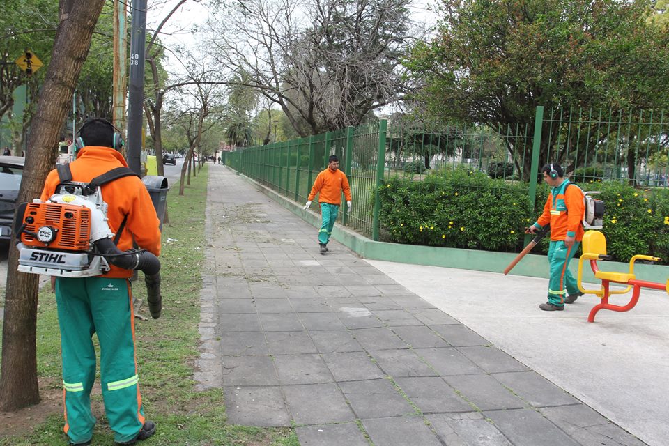 Tareas de cuadrilla en la Comuna