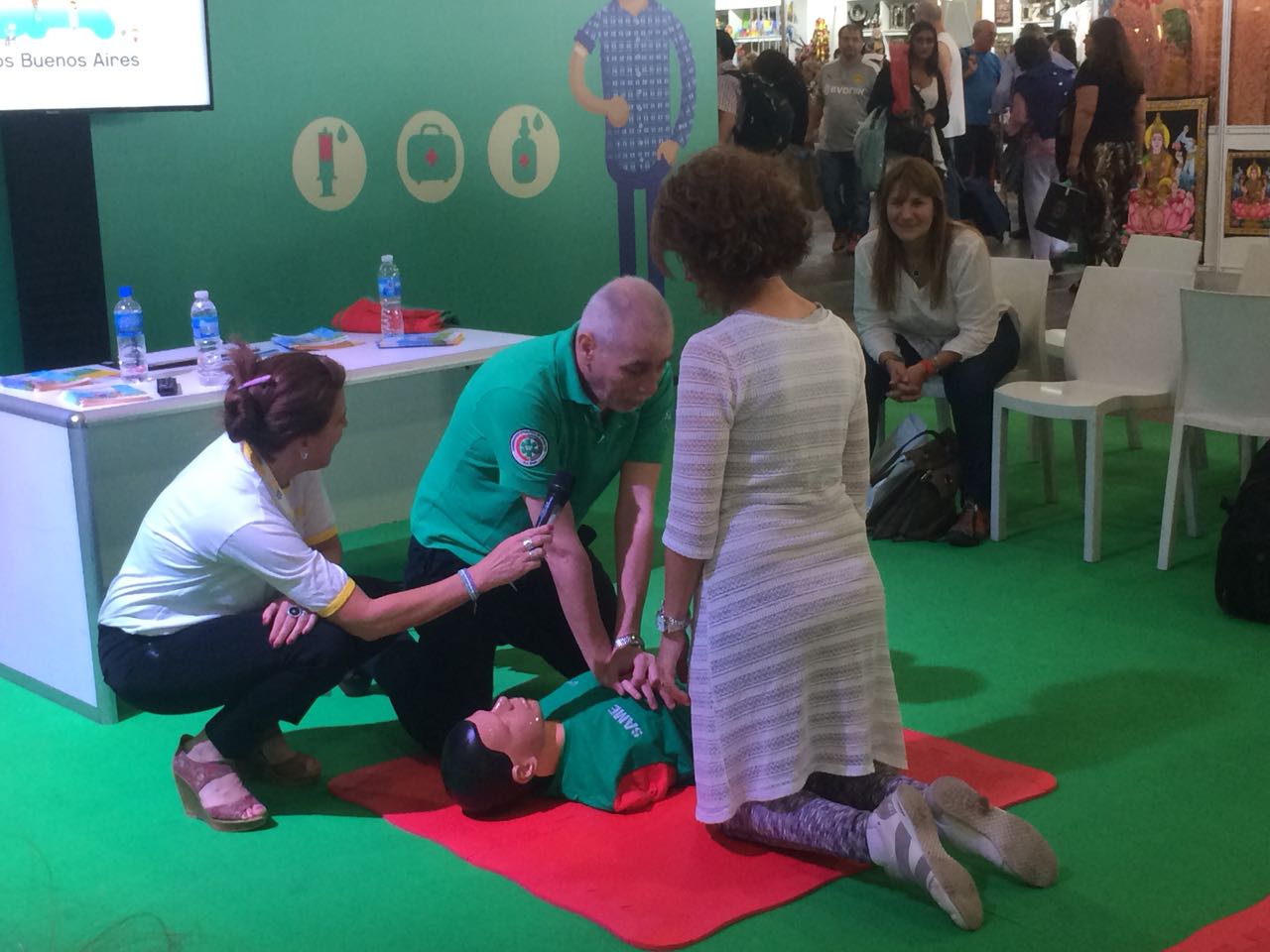 El Ministerio de Salud de la Ciudad participa de la Feria COAS en la Rural