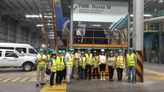 El CoPE visitó el Complejo Ambiental Norte III del CEAMSE