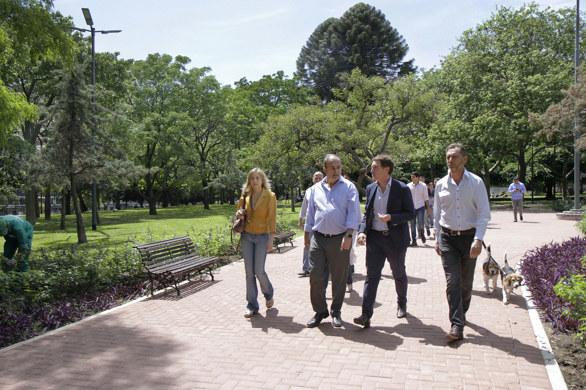 Las obras de puesta en valor del Parque Las Heras
