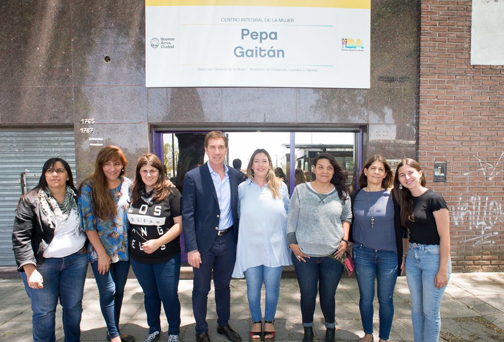 Santilli inauguró un Centro Integral de la Mujer