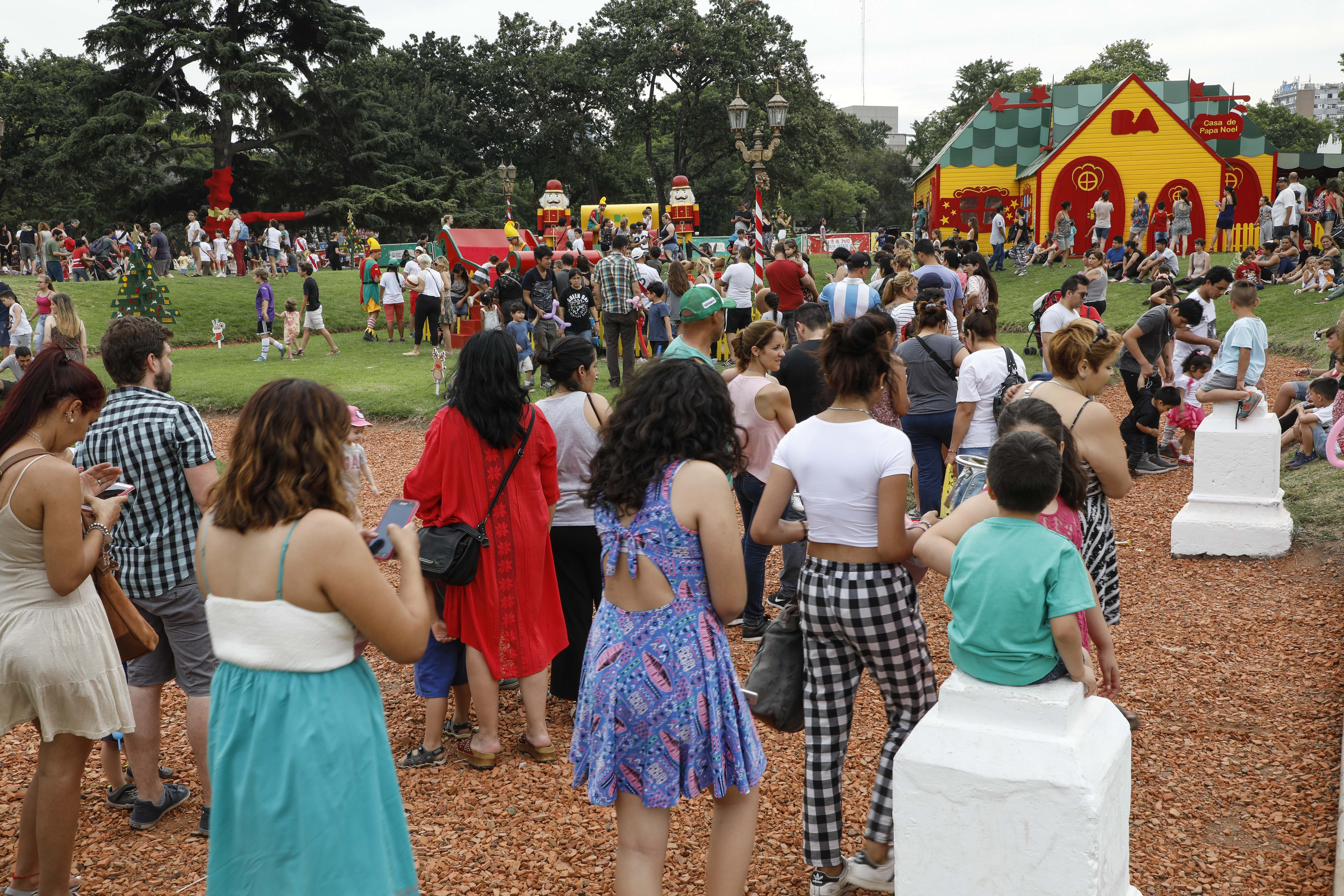 La Ciudad disfruta a pleno del Parque Navideño, libre y gratuito 