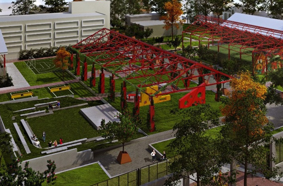 La obra para recuperar el Corralón de Floresta
