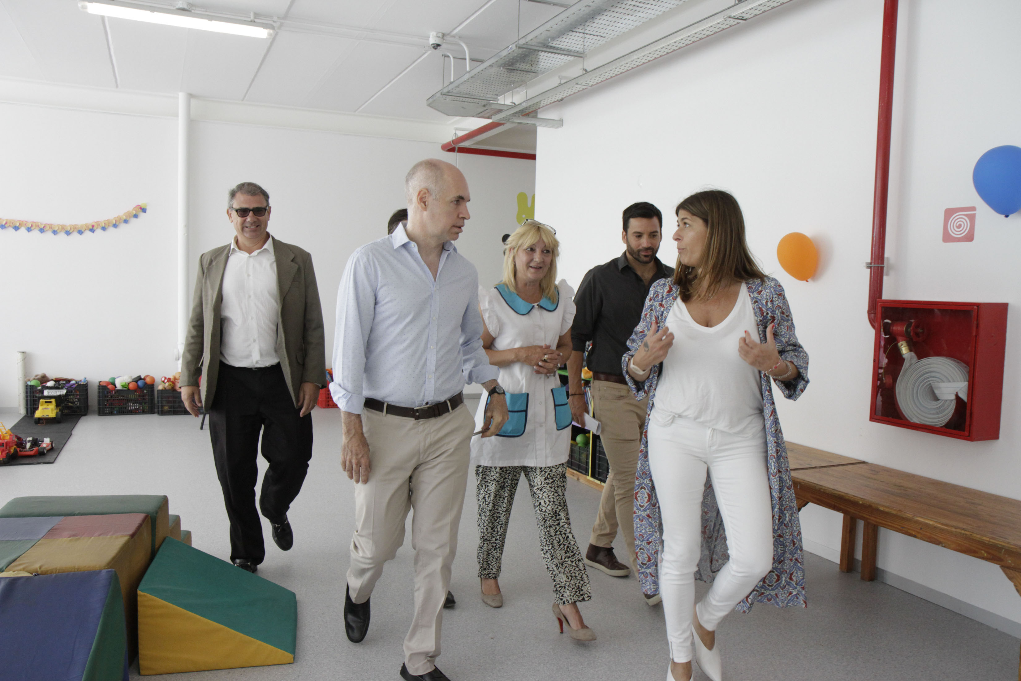 Rodríguez Larreta inauguró el nuevo edificio de un Centro de Desarrollo Infantil en Villa Soldati