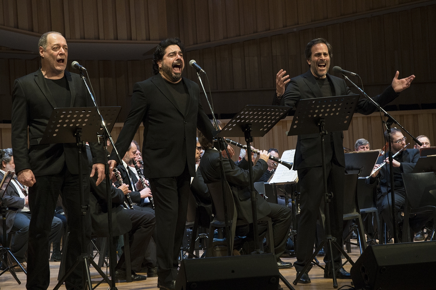 Gala Lírica junto a tres tenores y la Banda Sinfónica en Parque Centenario