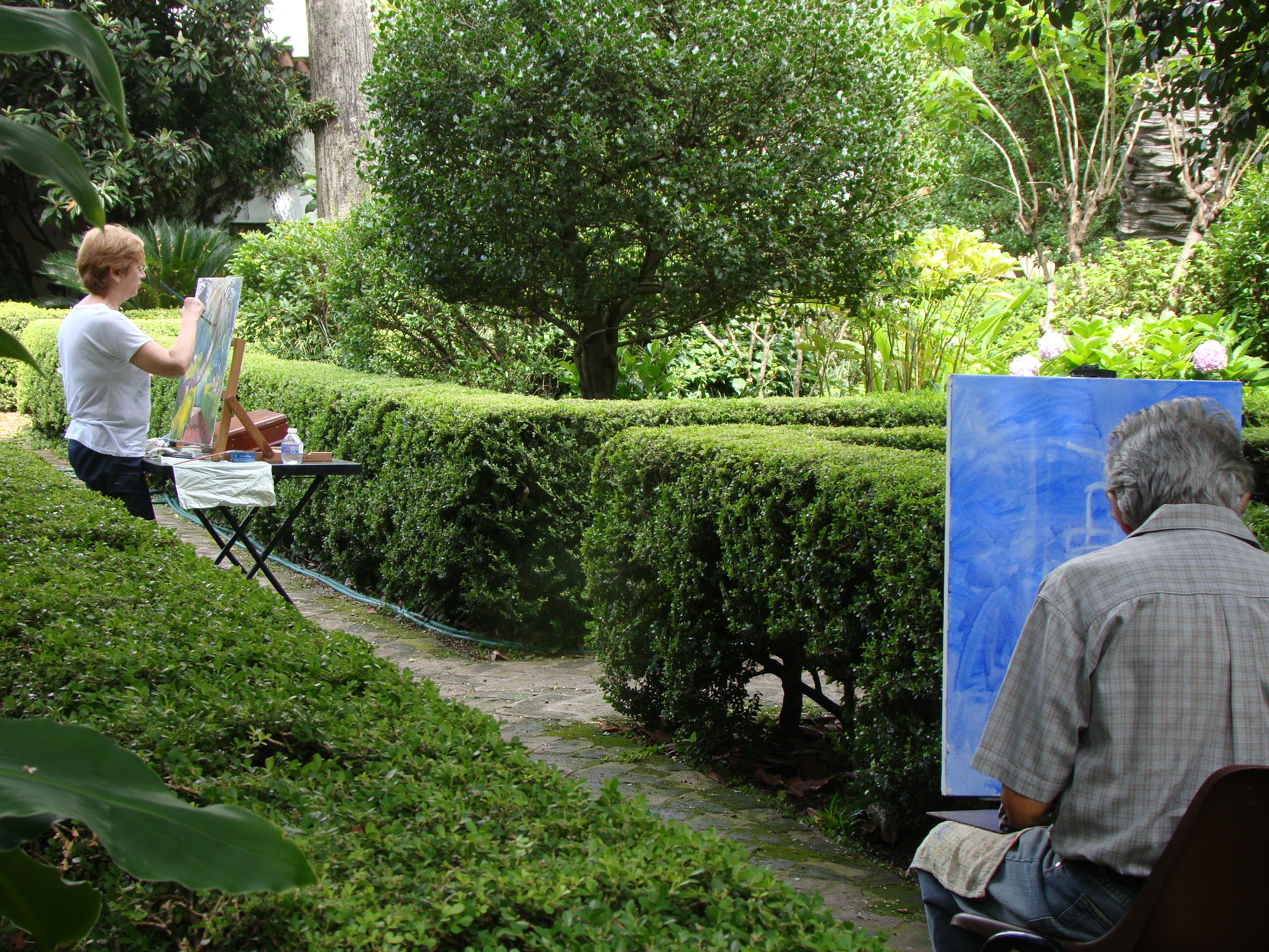 Bajo los árboles -taller de pintura- comienza el 4 de enero de 2018