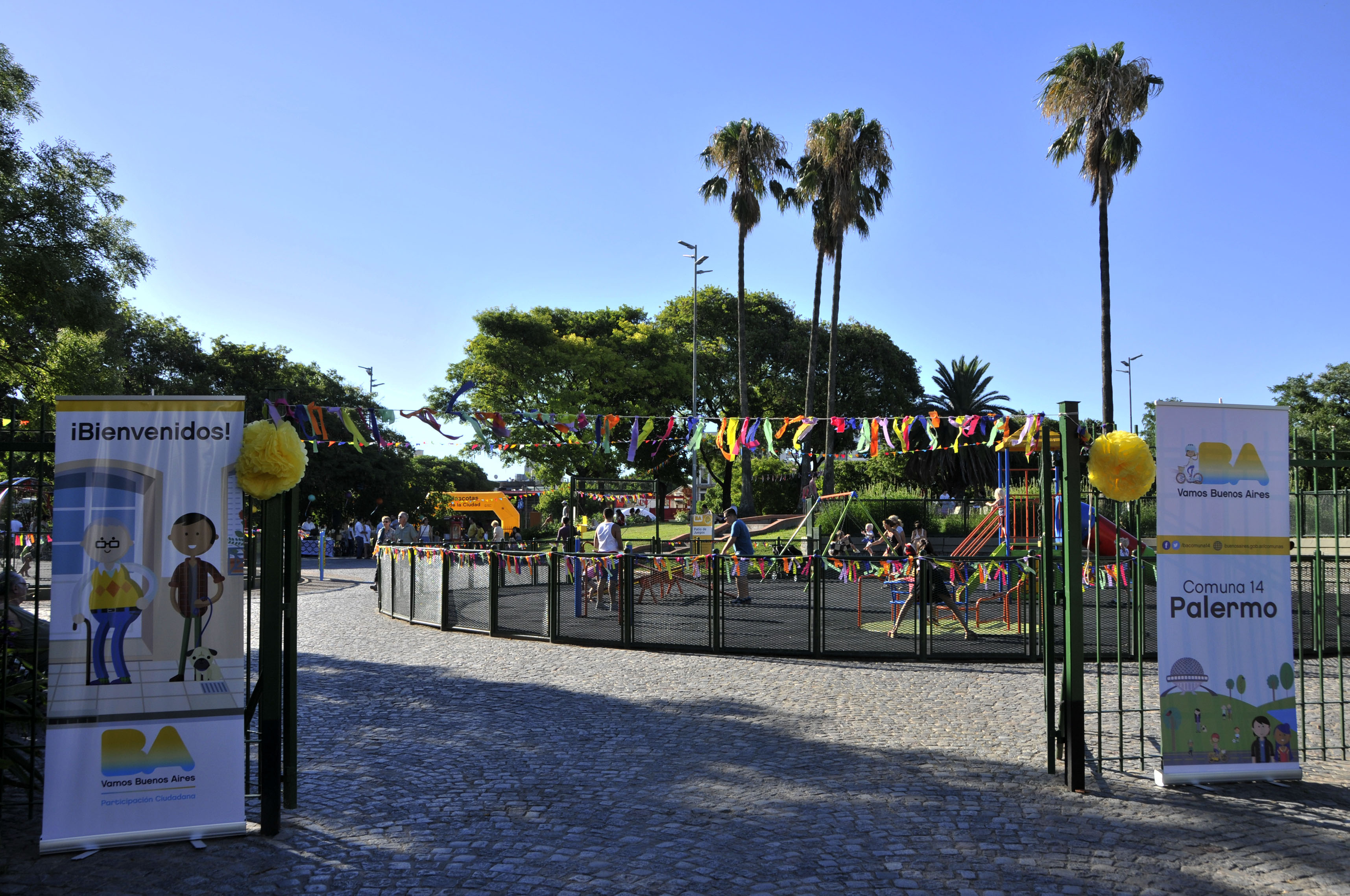 Se presentaron las mejoras de la Plaza Inmigrantes de Armenia