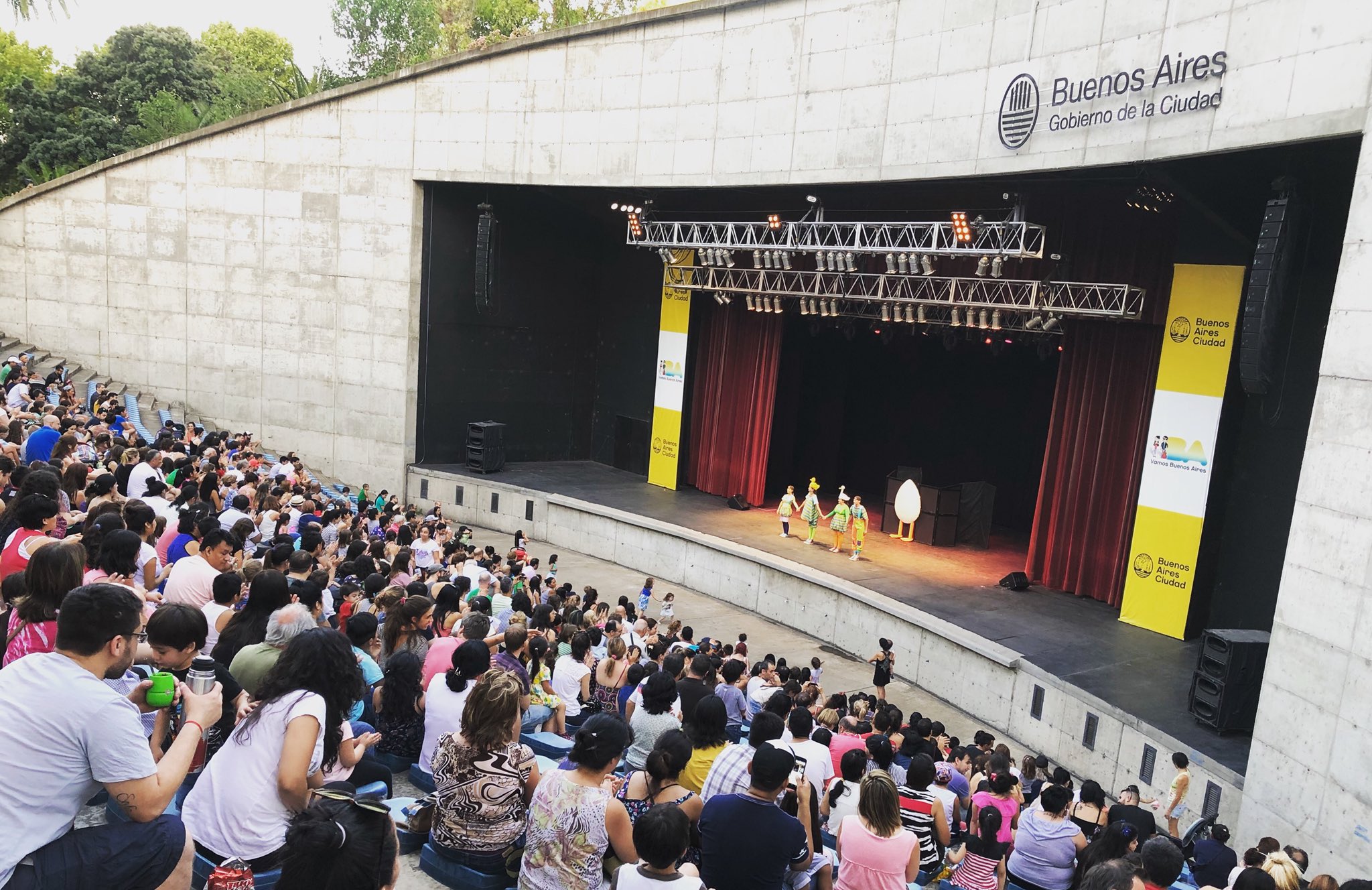Espectáculos infantiles en el Parque Centenario durante enero 