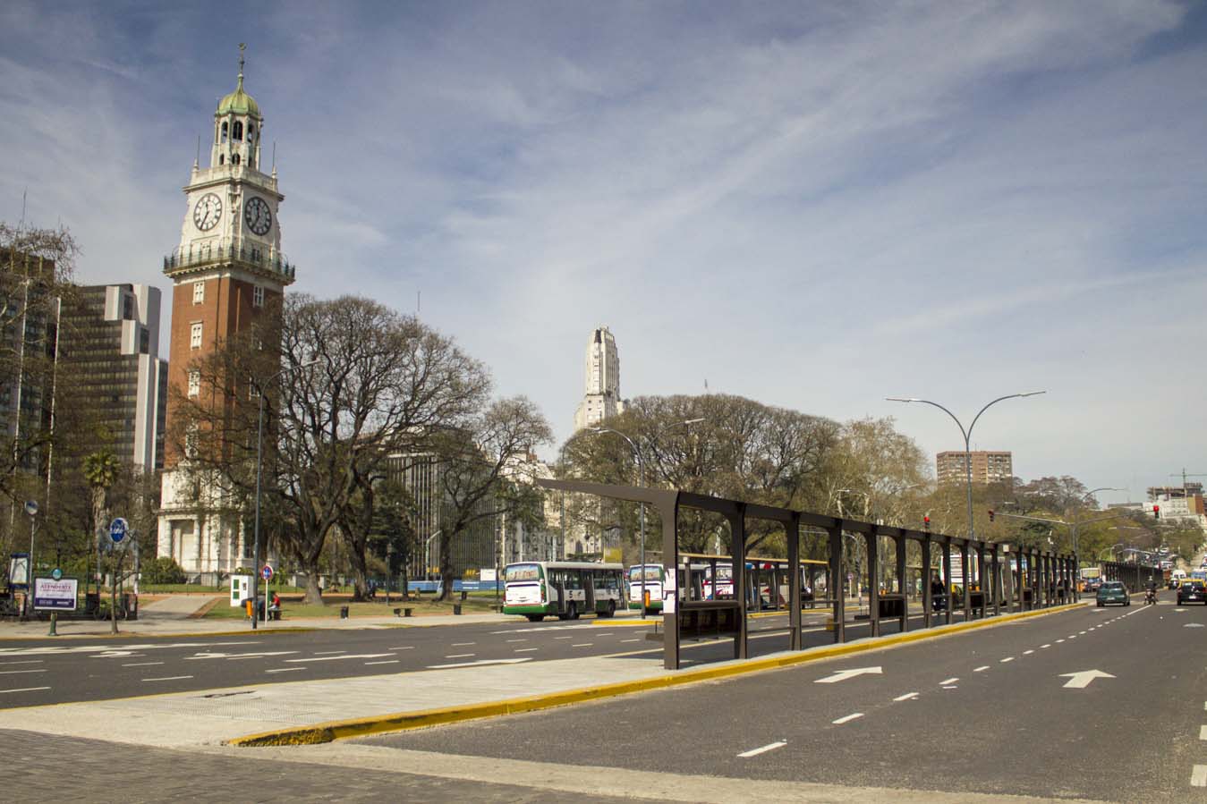 Cambios de sentido de circulación en Retiro 