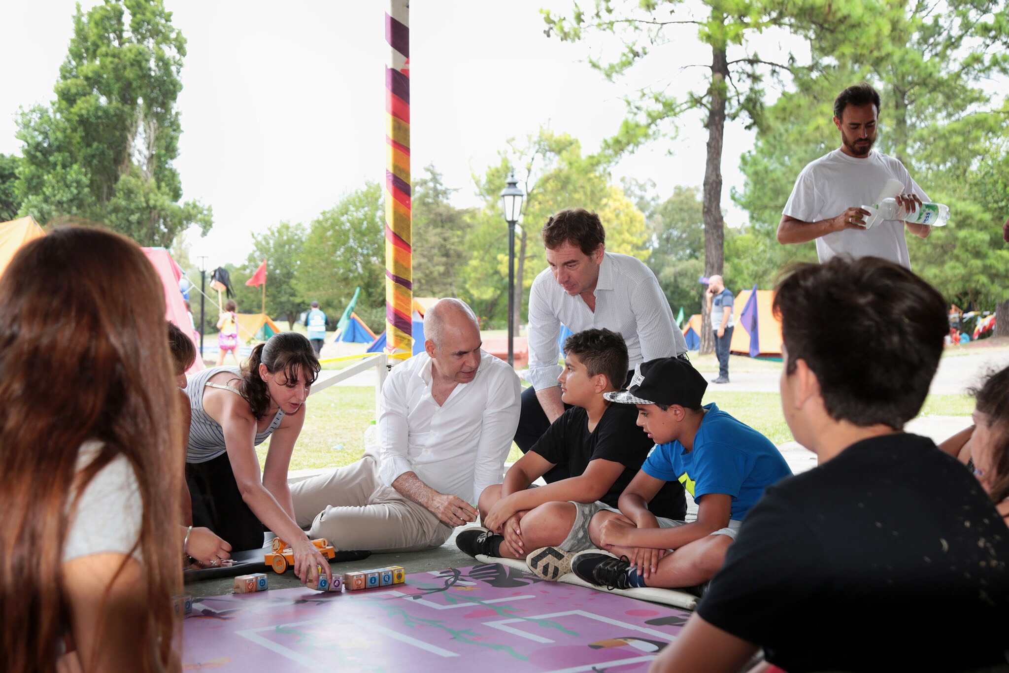 El Jefe de Gobierno porteño presentó el programa Vacaciones en la Escuela