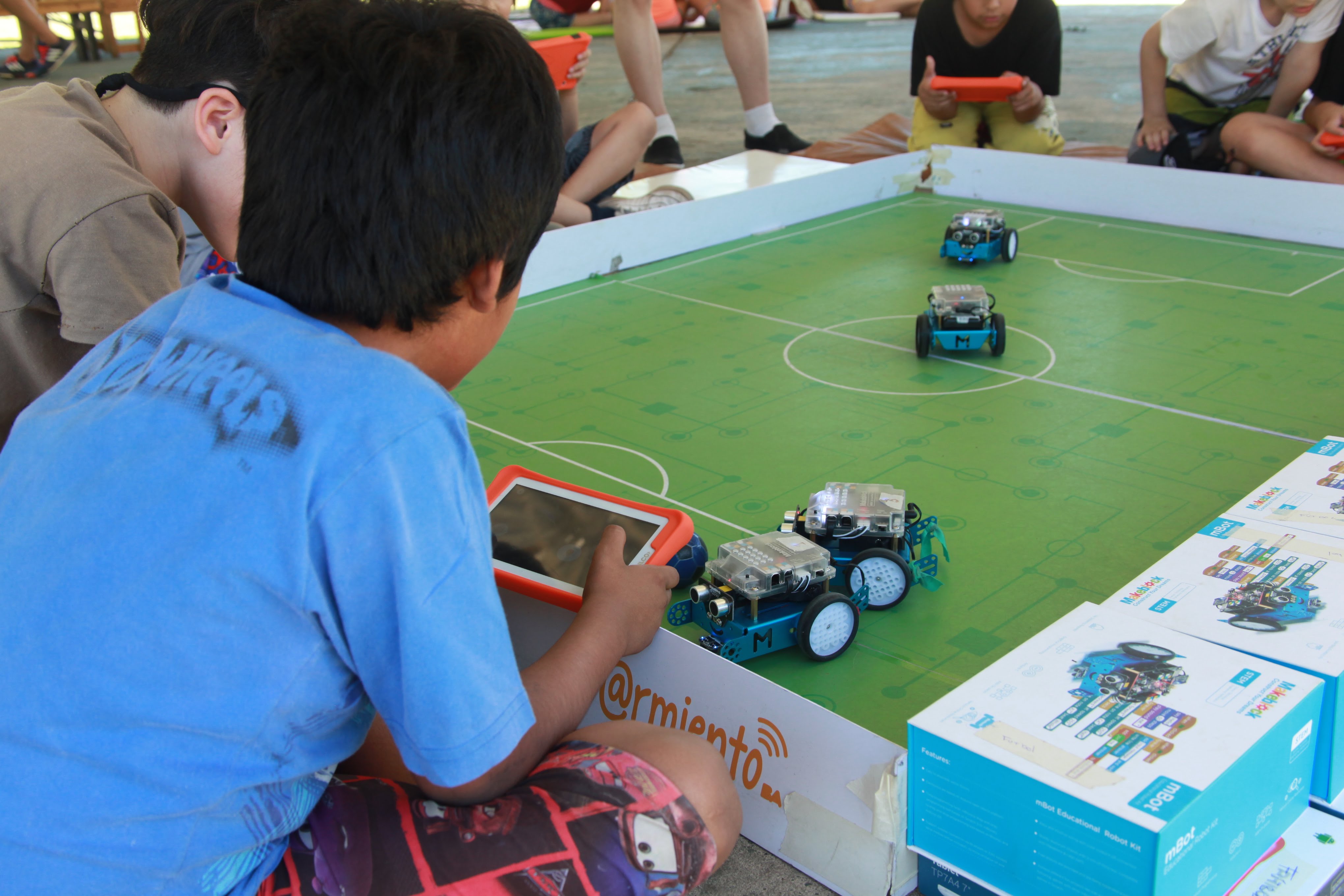 Actividades de programación en «Vacaciones en la Escuela»