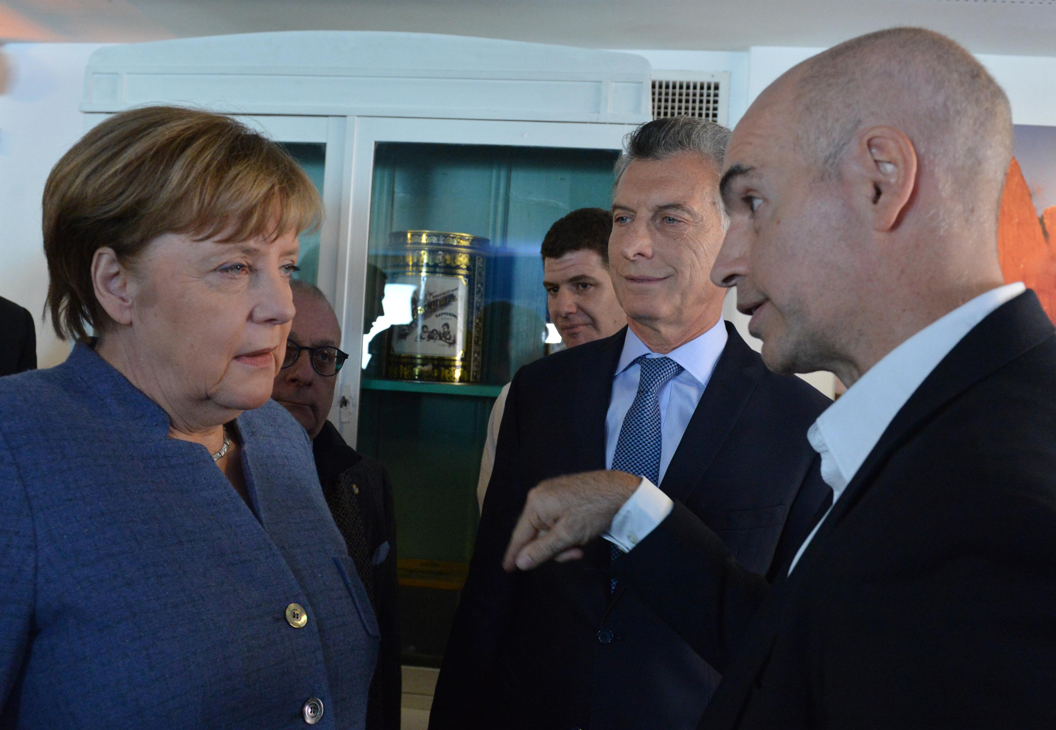 Horacio Rodríguez Larreta acompañó a Mauricio Macri en distintas reuniones en Davos