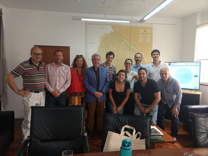 La UCPE con estudiantes de la Fundación Getúlio Vargas de San Pablo, Brasil
