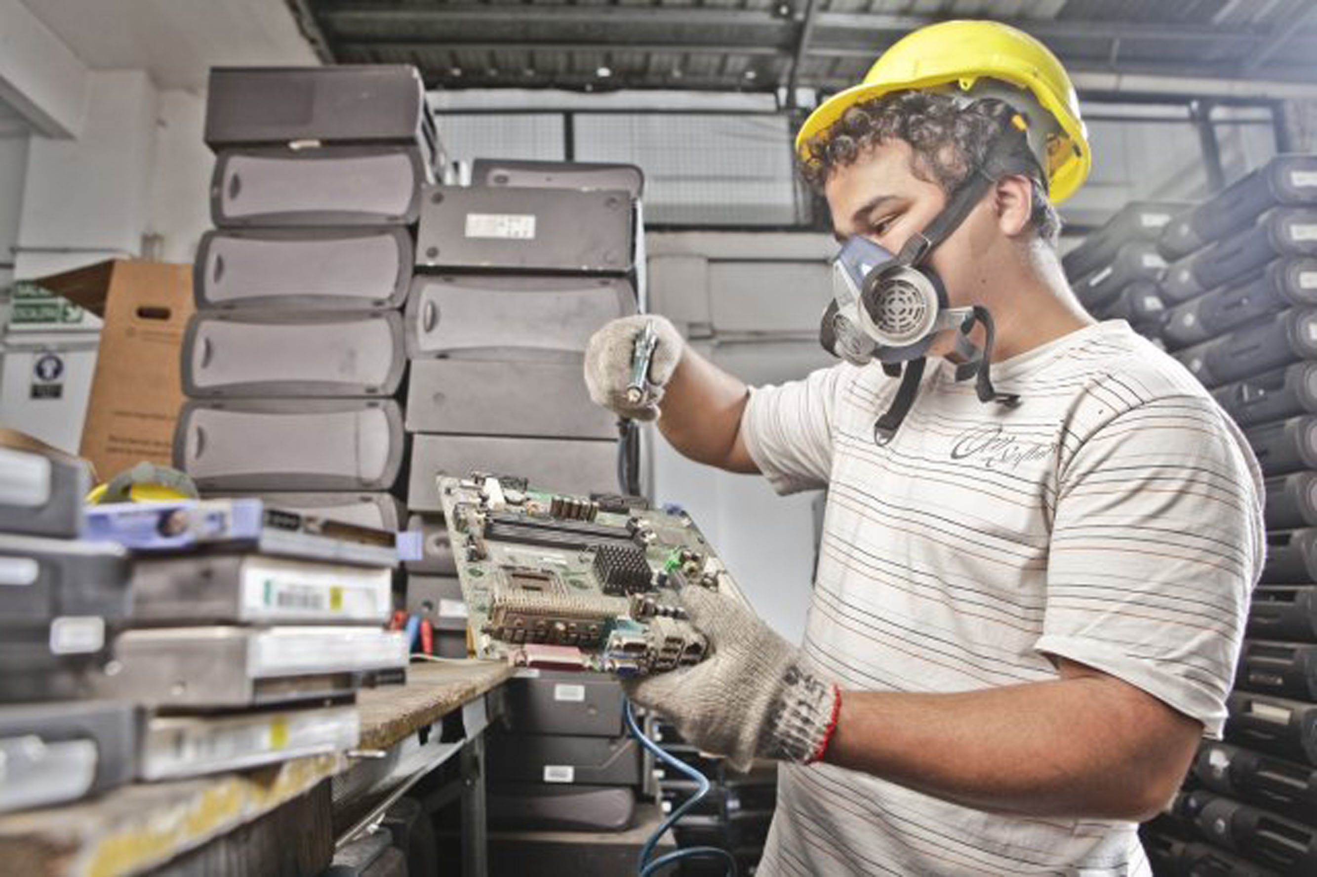 Oportunidad profesional: taller de reciclaje