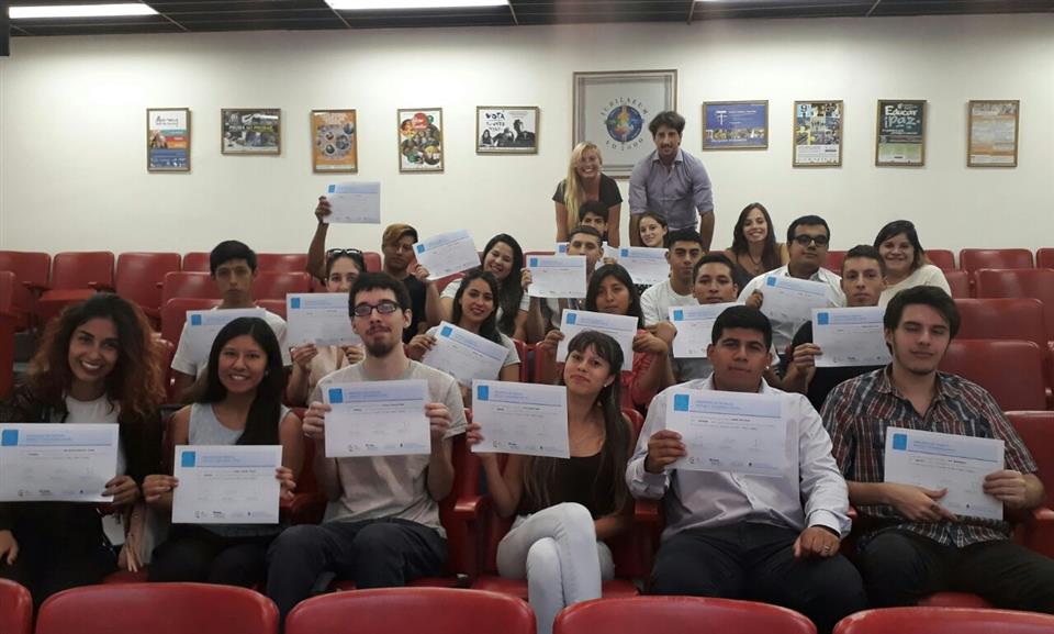 Nuevos egresados de los Cursos de Introducción al Trabajo