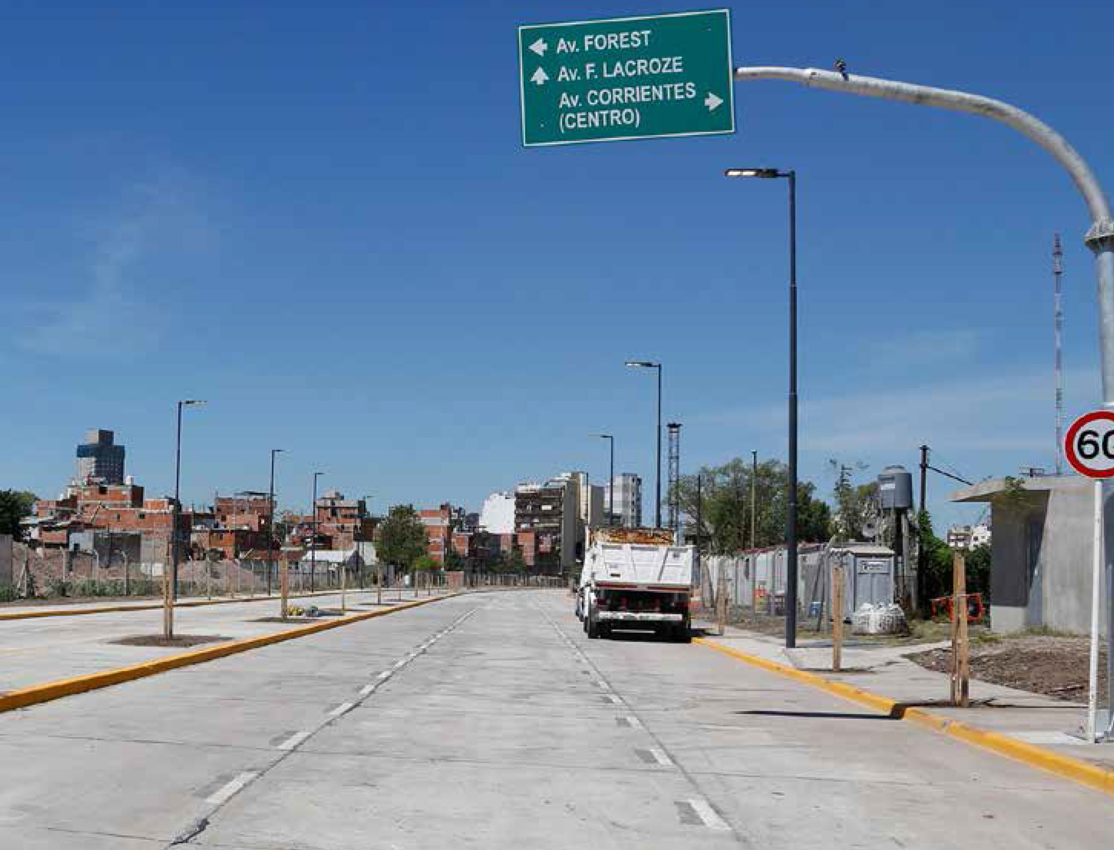 La Ciudad inauguró la extensión de seis cuadras de Av. Triunvirato