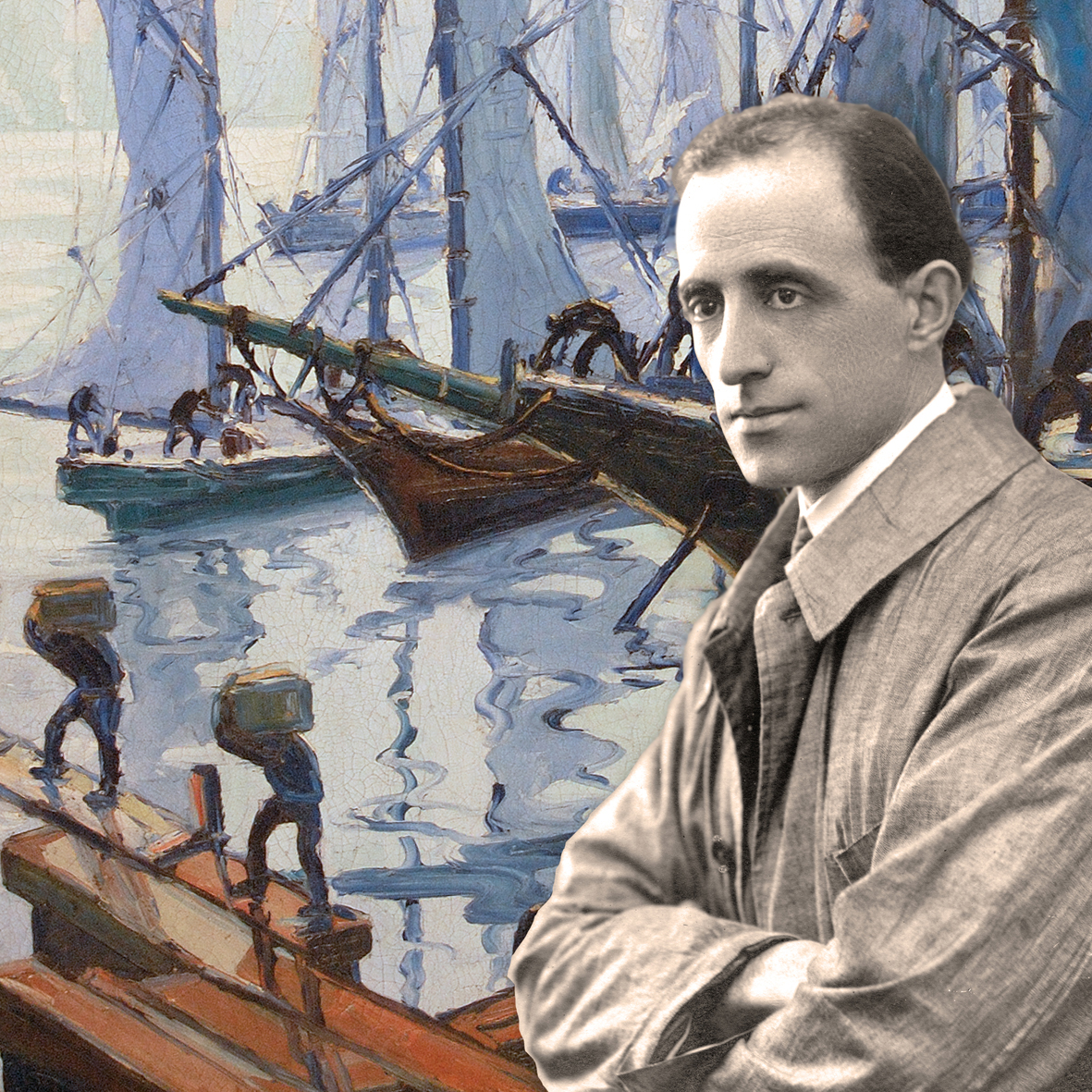 Celebración por el 128 aniversario del nacimiento de Benito Quinquela Martín