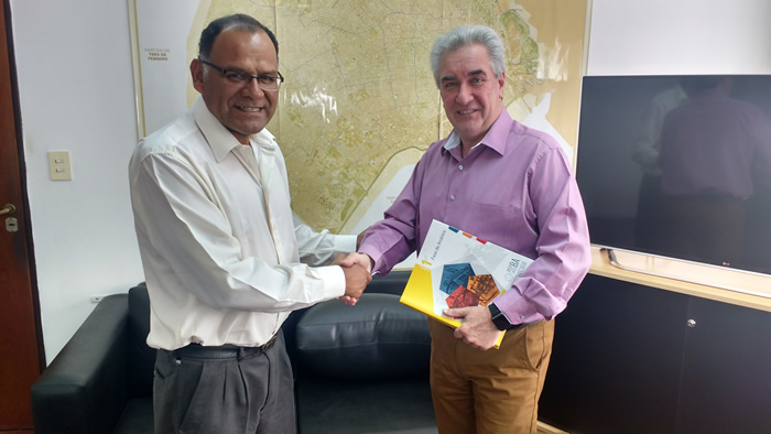 Coordinador de UT Deportes de Mercociudades visitó la UCPE