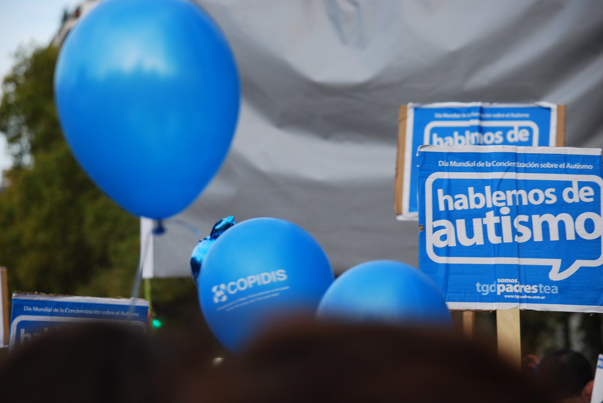 Buenos Aires se tiñó de azul