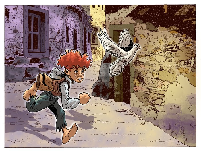Historieta literaria en el Museo Larreta