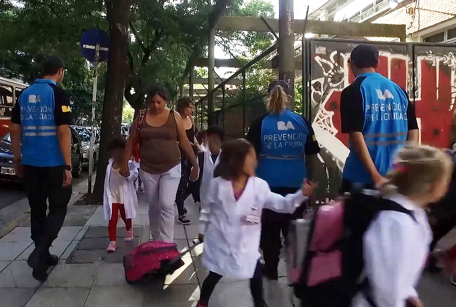 Así funcionan los Senderos Escolares de la Ciudad