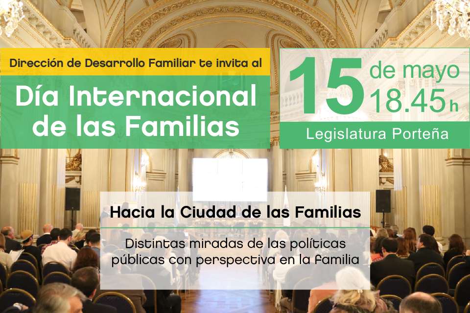 Celebramos el Día Internacional de las Familias