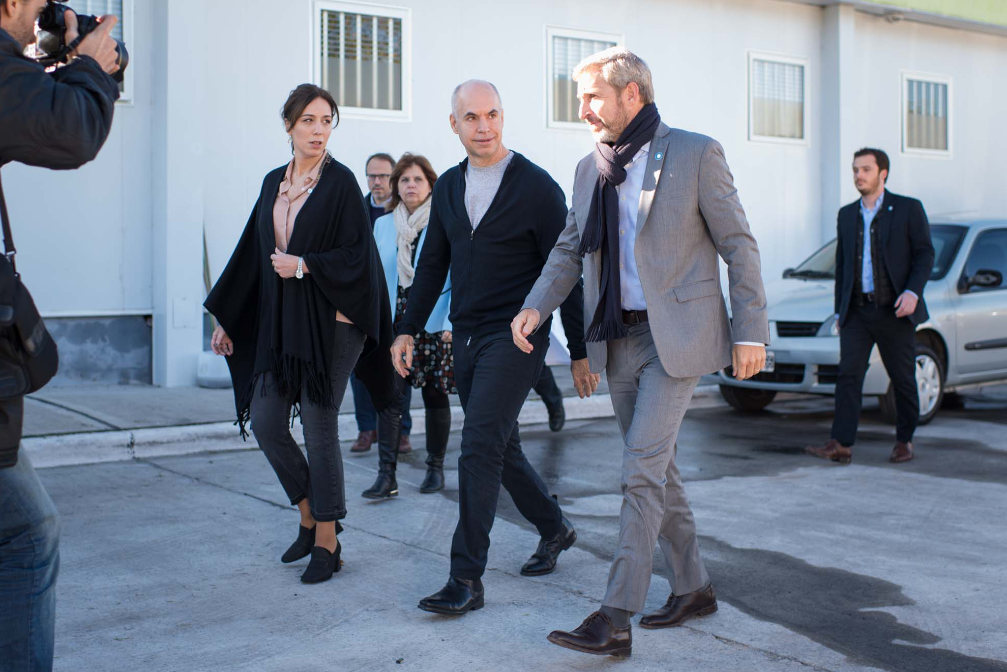 Rodríguez Larreta anunció junto a Vidal y Frigerio la Red Pública de Salud AMBA