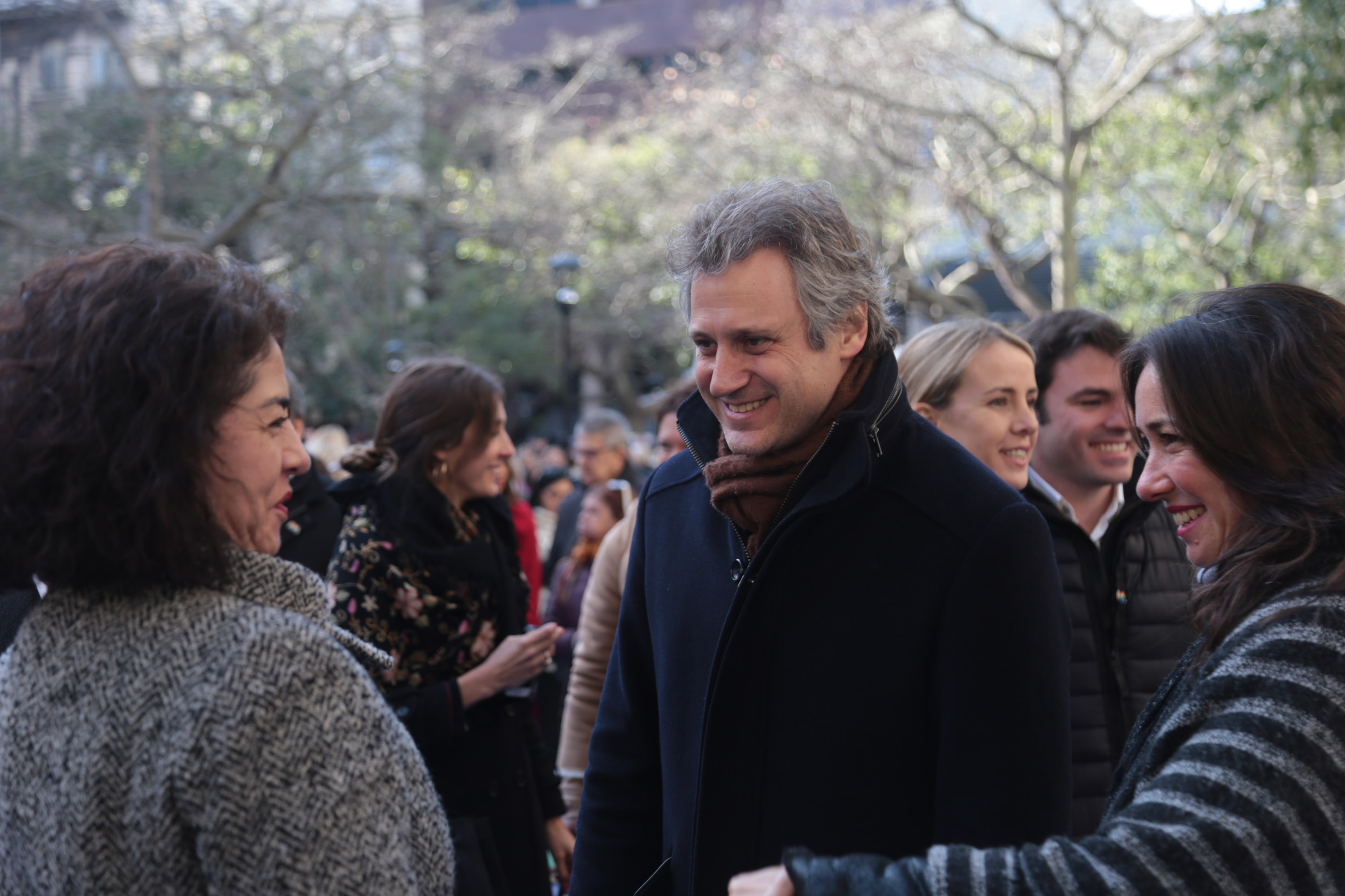 Felipe Miguel inauguró el Paseo de la Diversidad en la Plaza Roberto Arlt