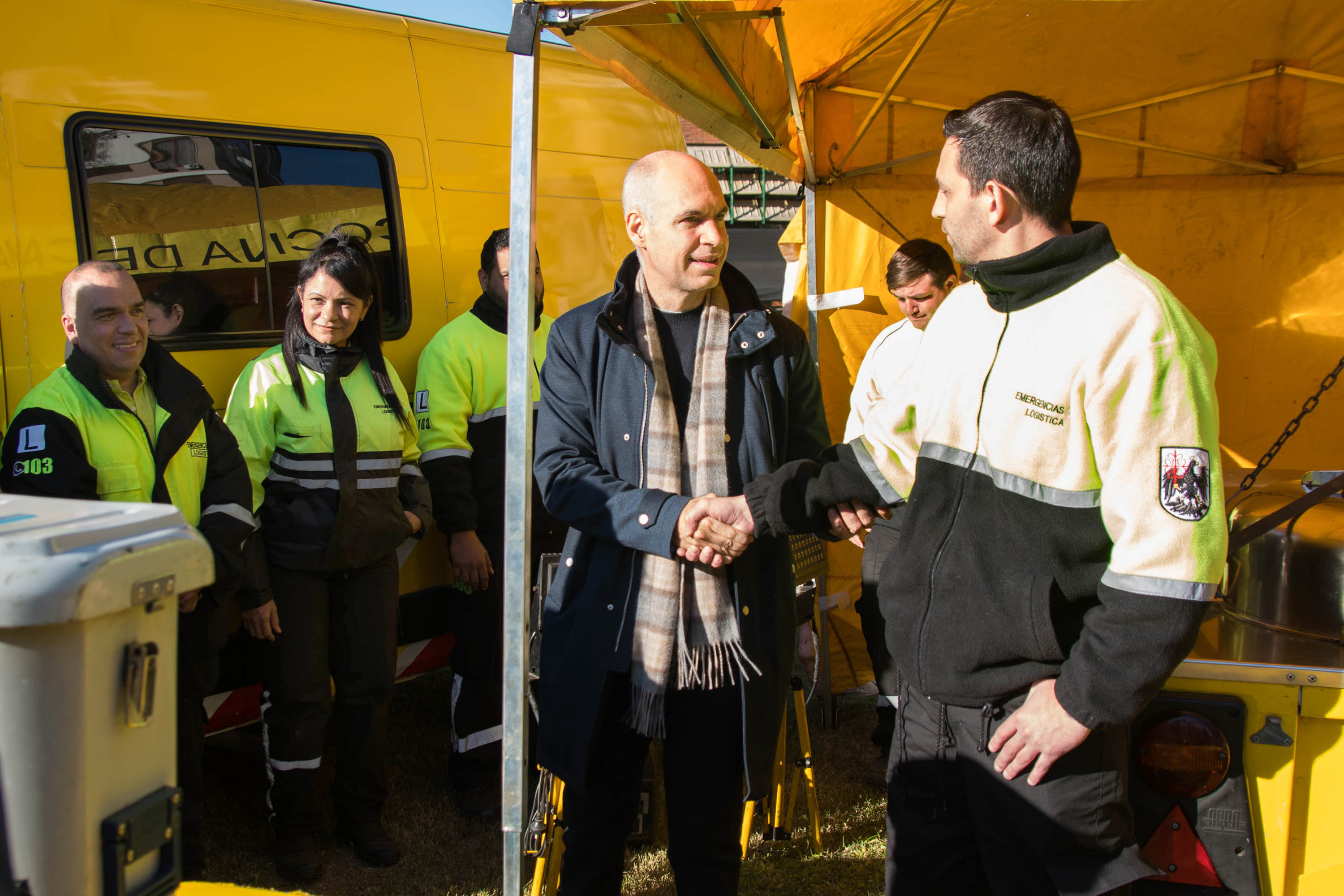 Rodríguez Larreta lanzó el Plan de Prevención del Frío 2018