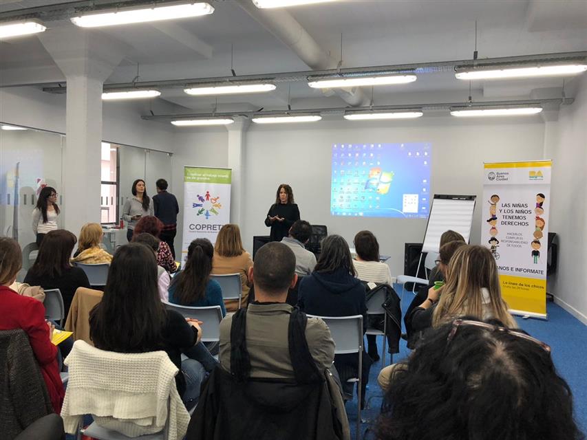 TrabajoBA presente en la Jornada “El trabajo infantil no es un juego” de COPRETI
