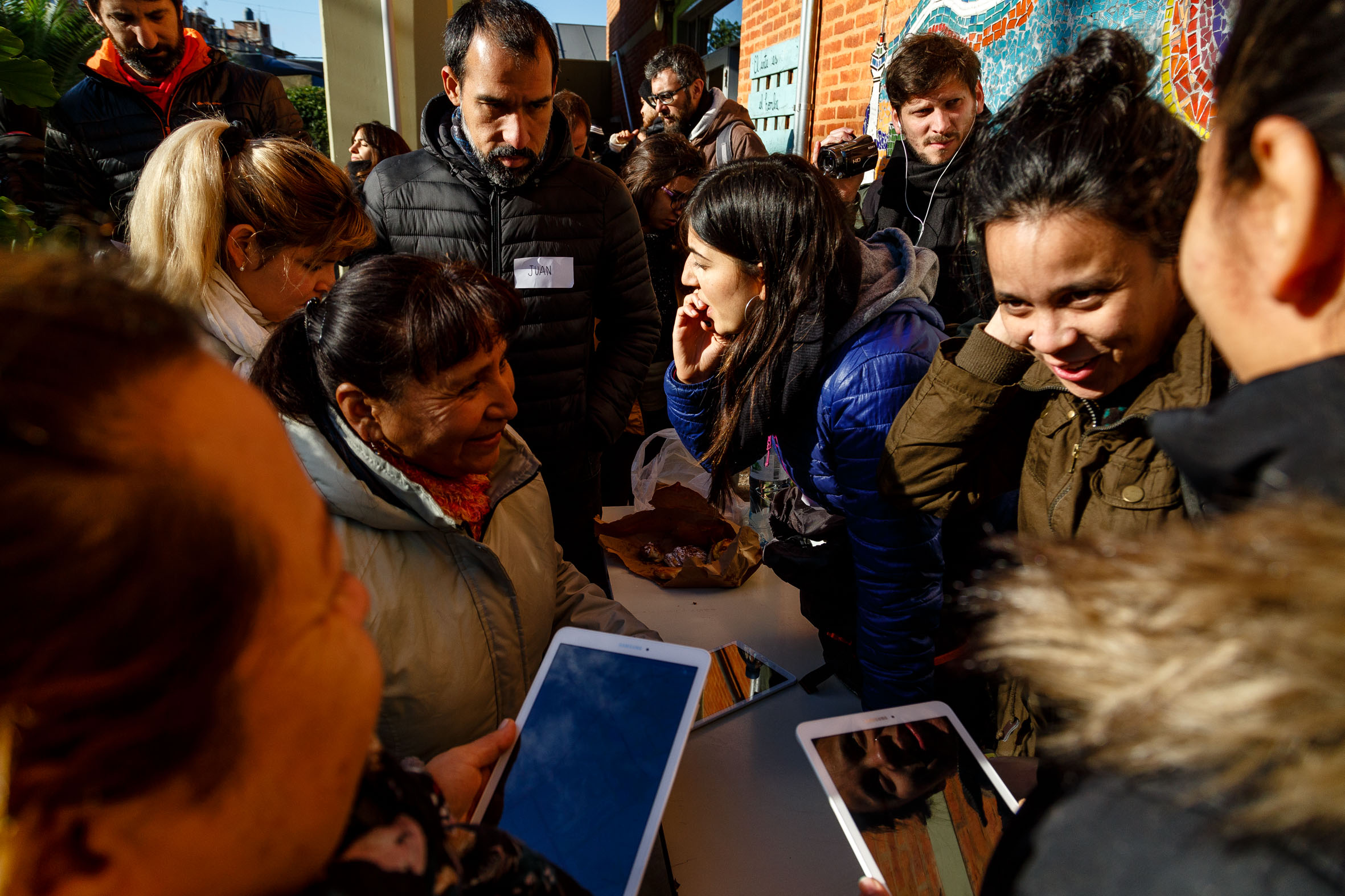 Realizamos un mapa colaborativo de movilidad y género en el Barrio 20