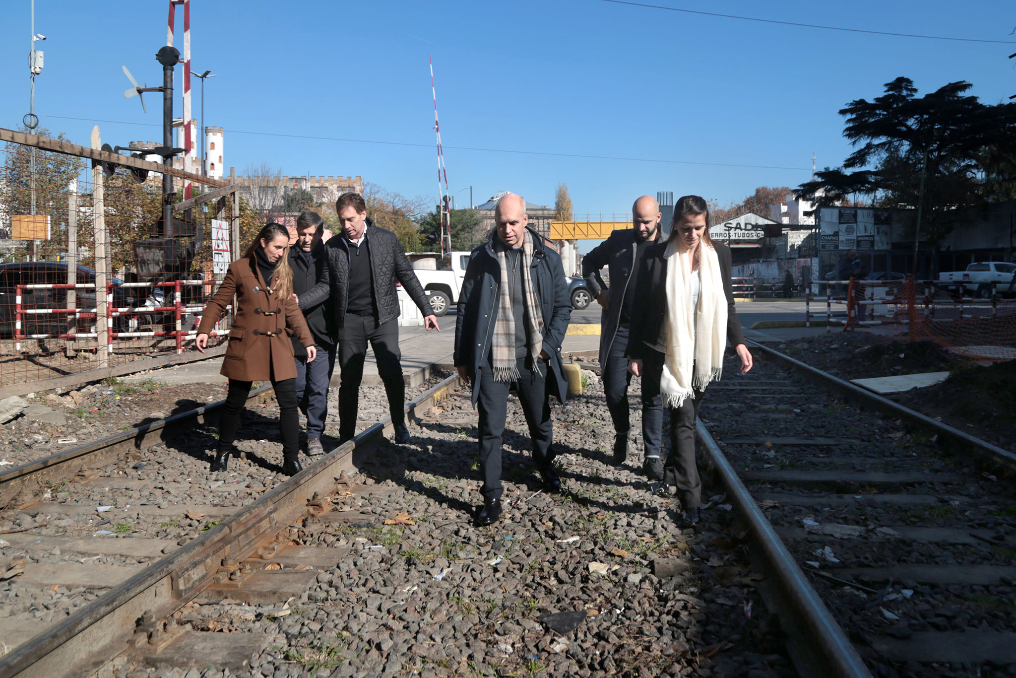 Rodríguez Larreta anunció la eliminación de 11 barreras del Ferrocarril San Martín