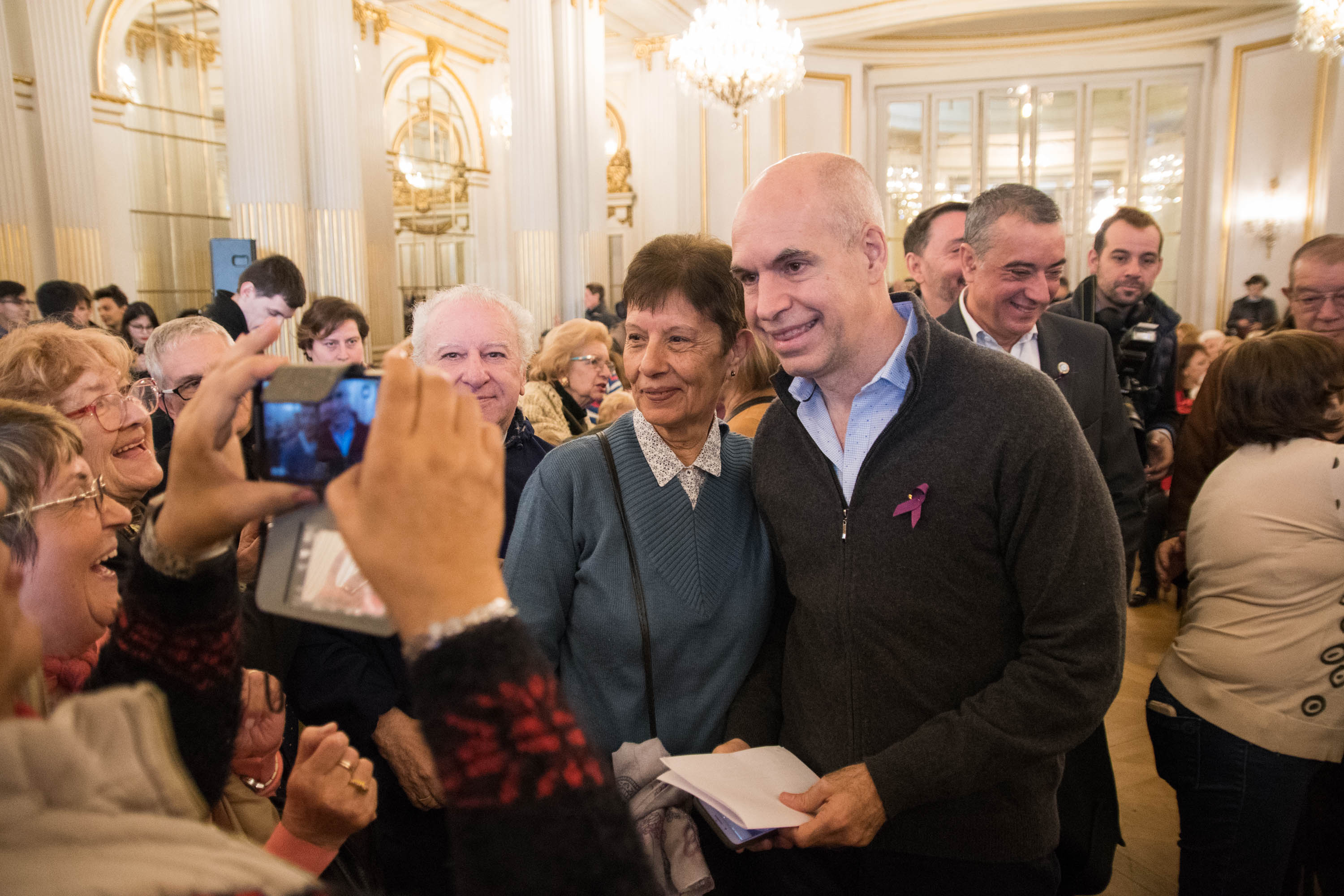 El Jefe de Gobierno participó del cierre del Foro de la Tercera Edad en la Legislatura
