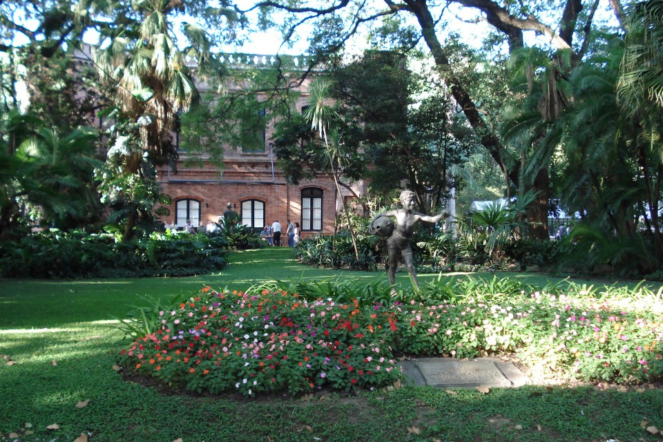La Once Diez transmitió desde el Jardín Botánico