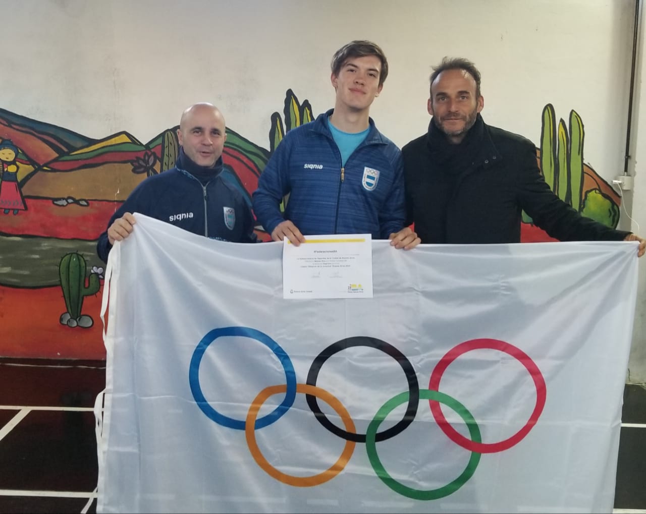 Un sueño olímpico que va creciendo a capa y espada