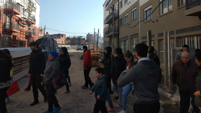 OSC del CoPE recorrieron el Barrio Papa Francisco y Barrio 20